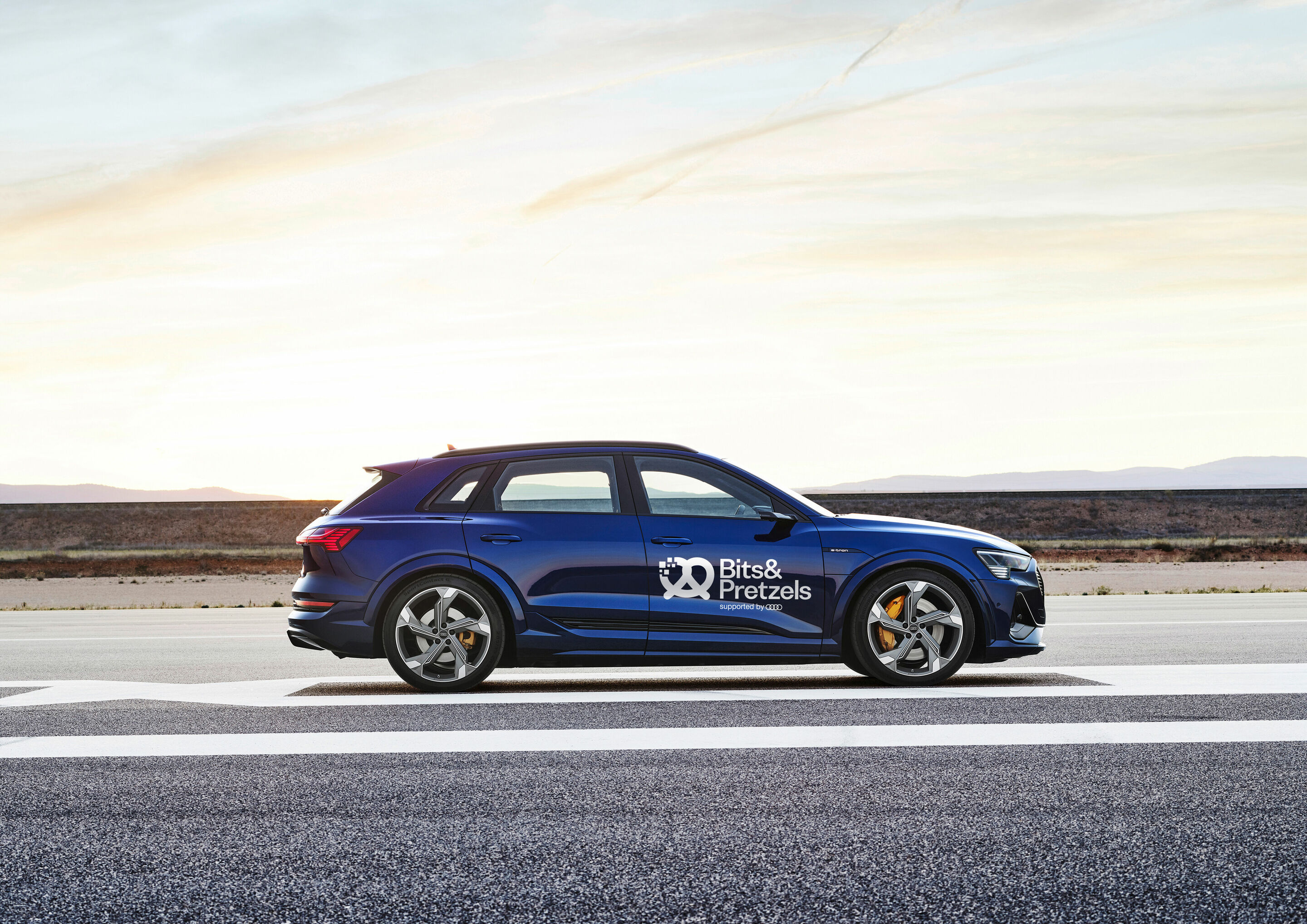 Audi, Start-Ups and Tech Talent at Bits & Pretzels - Audi e-tron S
