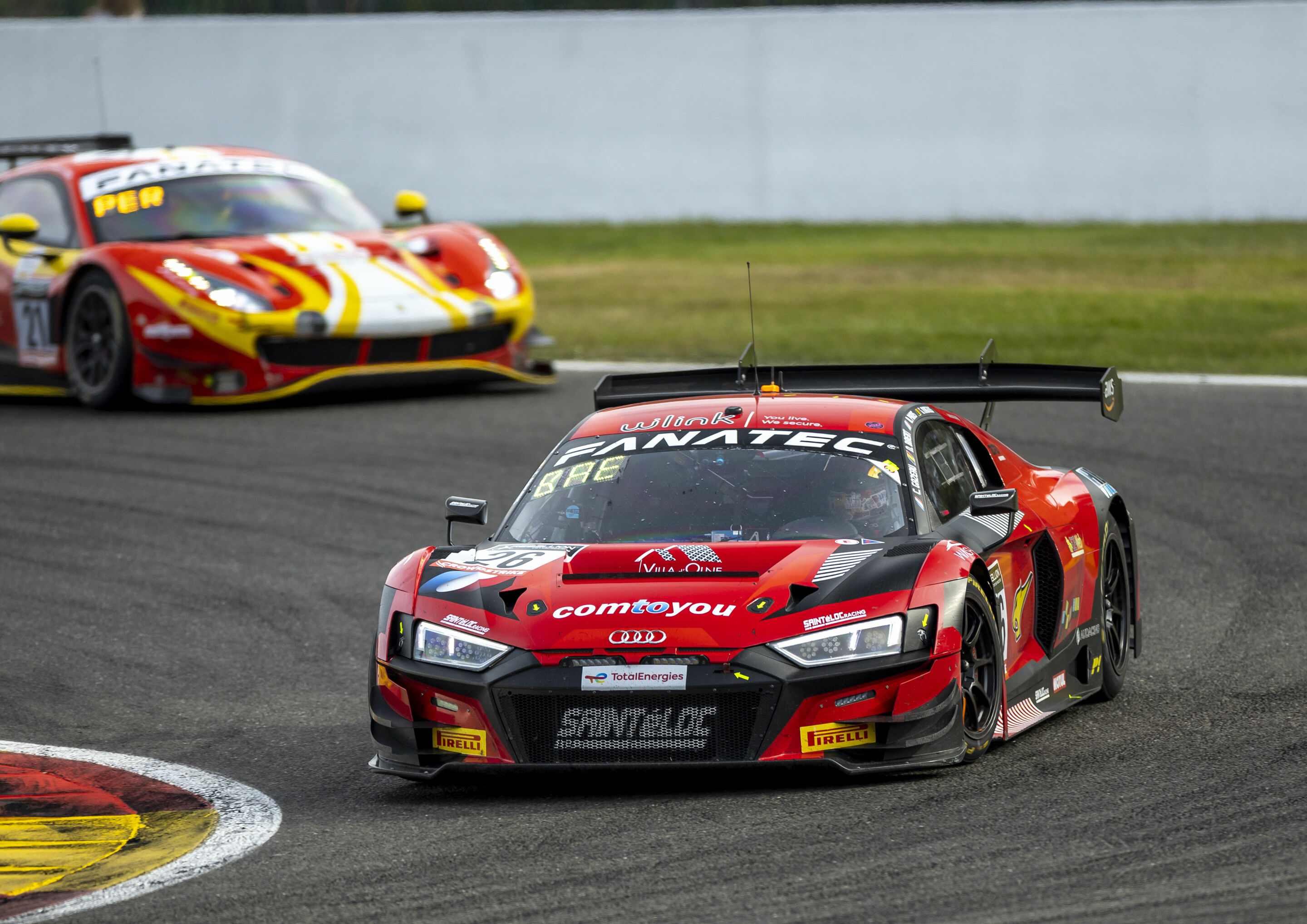 GT World Challenge Europe 2022 - Audi R8 LMS #26 (Saintéloc Junior Team), Nicolas Baert/César Gazeau/Gilles Magnus/Aurélien Panis