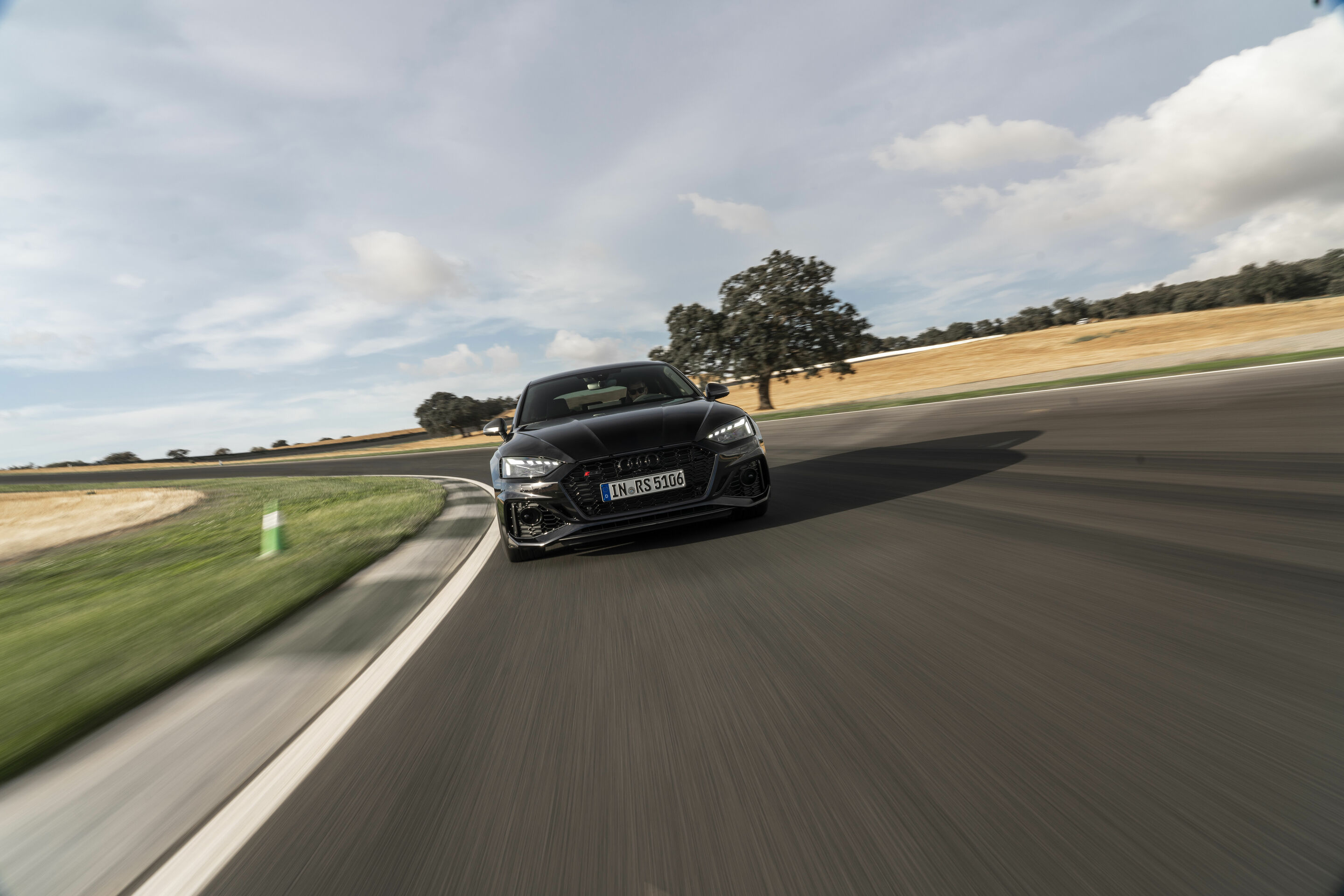 Audi RS 5 Sportback with competition plus package - Dynamic photo, 
Colour: Sebring black