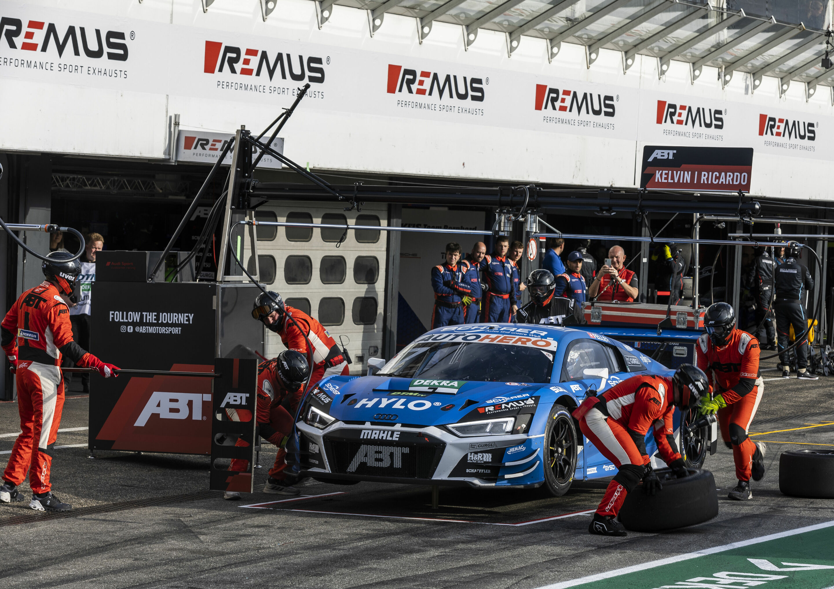 DTM 2022 - Audi R8 LMS #7 (Team ABT Sportsline), Ricardo Feller