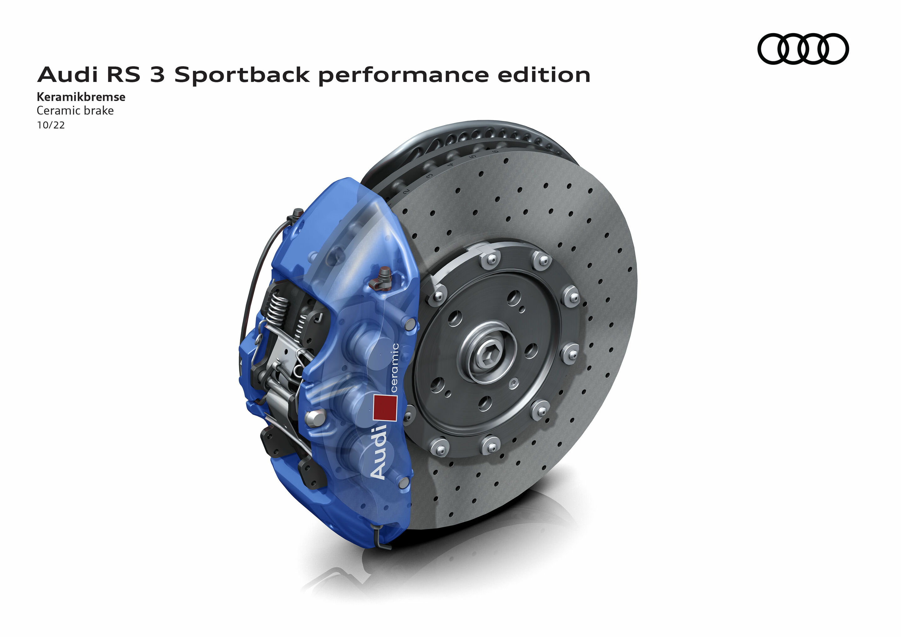 Illustration - Audi RS 3 Sportback performance edition - Keramikbremse