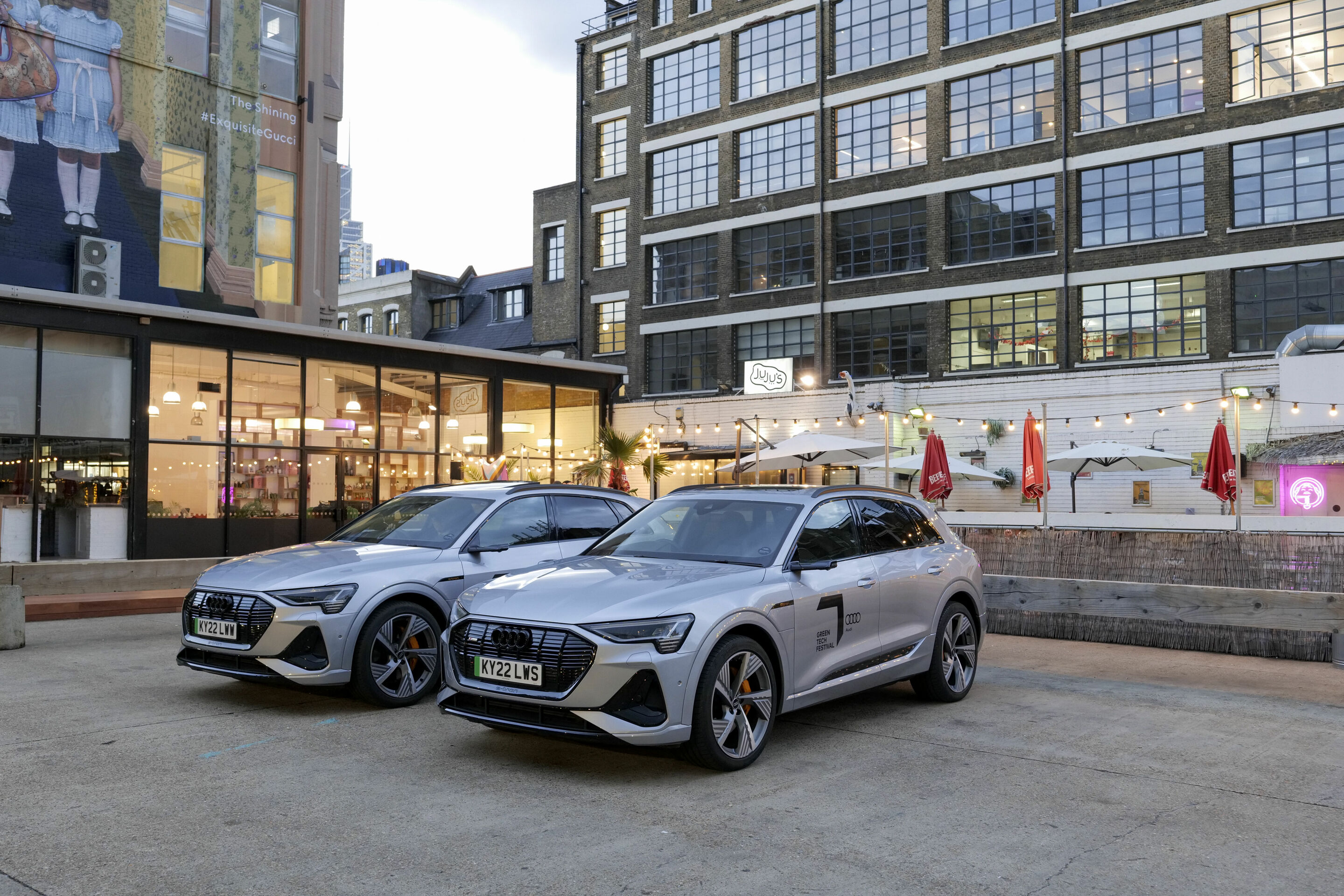 Audi Urban Purifier – The Fine Dust Filter for Electric Vehicles - As a partner of Greentech Festival London, Audi transports its passion for sustainable mobility into the heart of Britain’s capital.