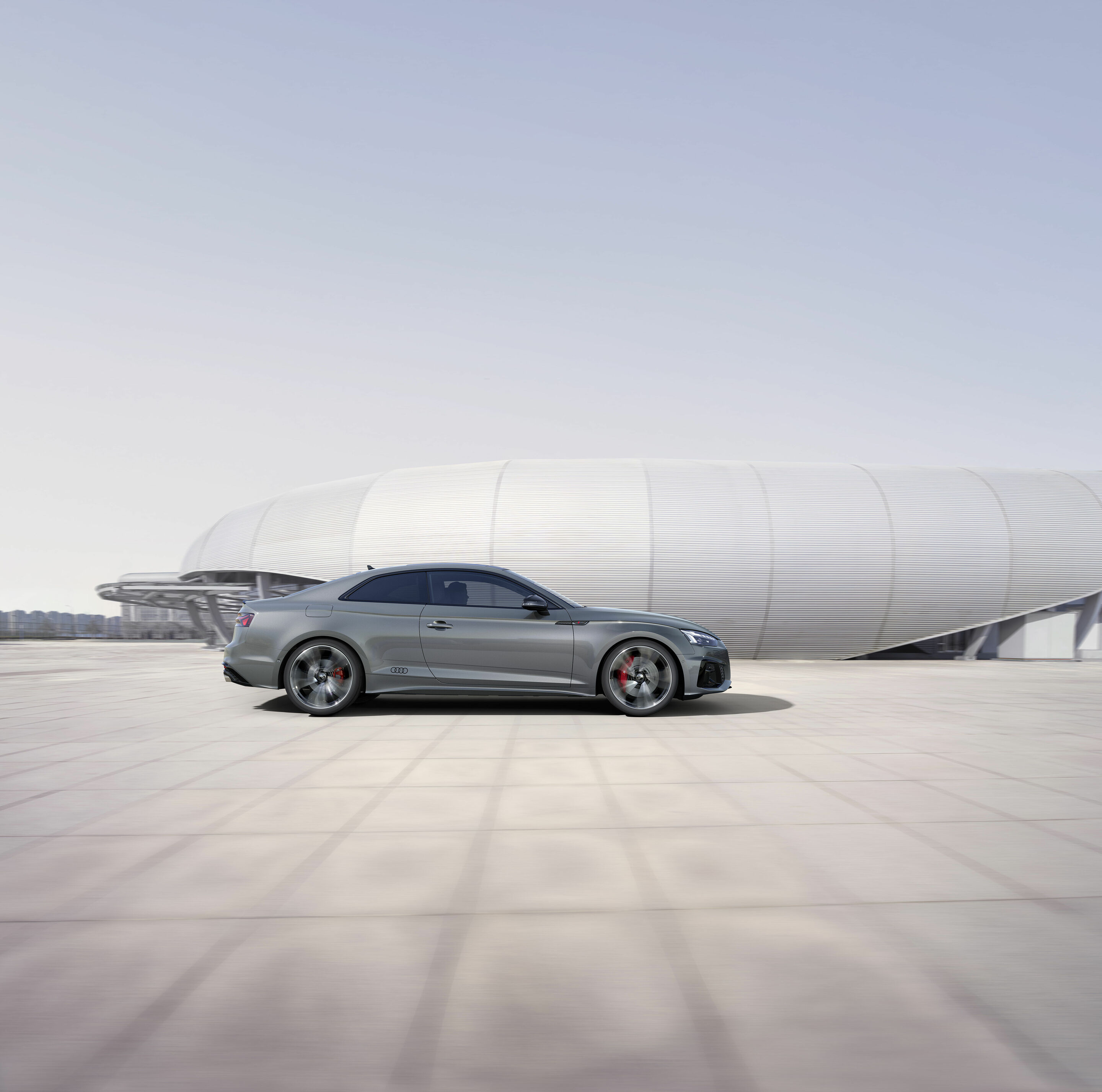 Audi S5 Coupé TDI competition edition plus  (2022 until 2024) - Static photo, Colour: Daytona Grey perl effect.