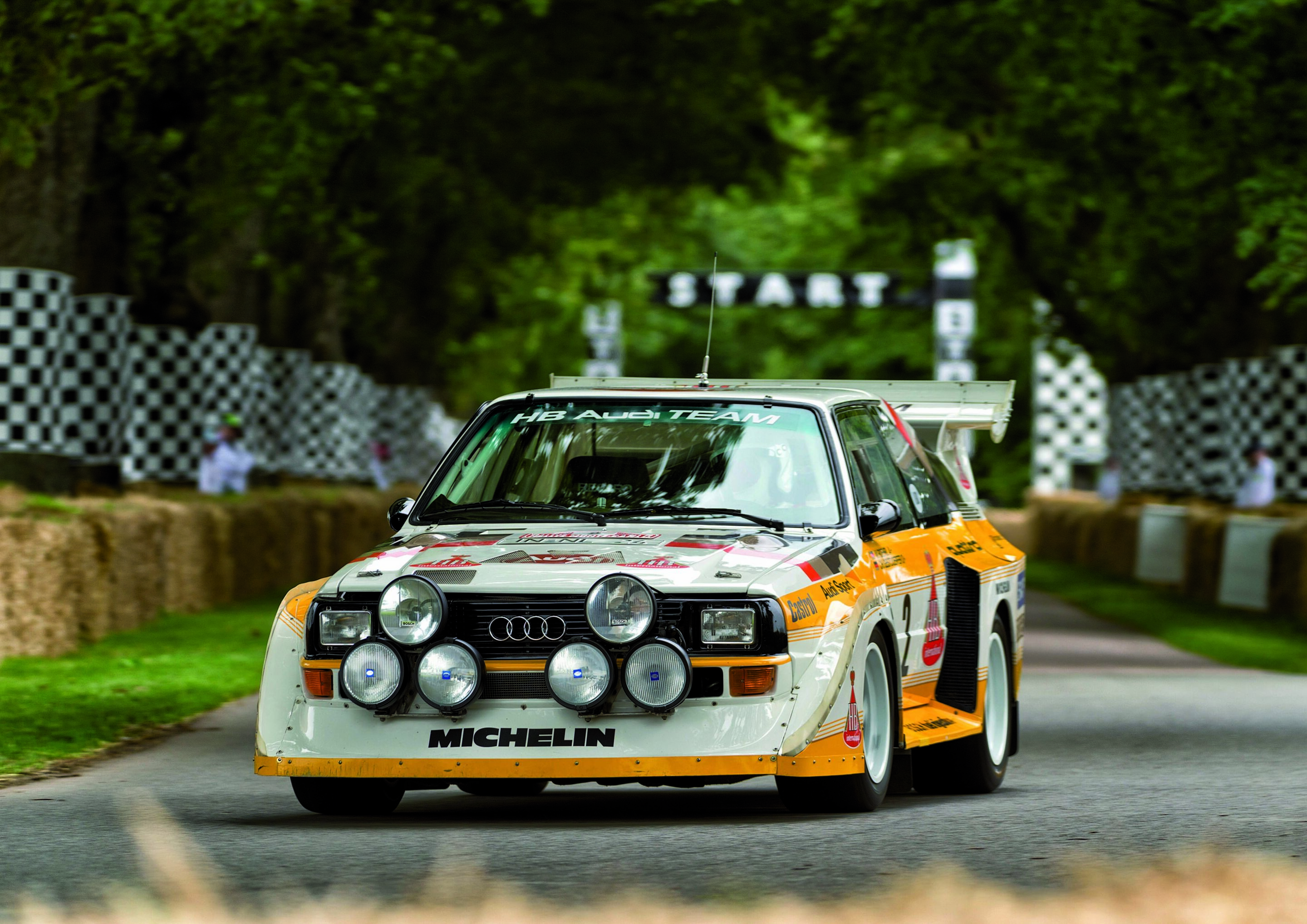 "Audi Tradition beim Goodwood Festival of Speed"