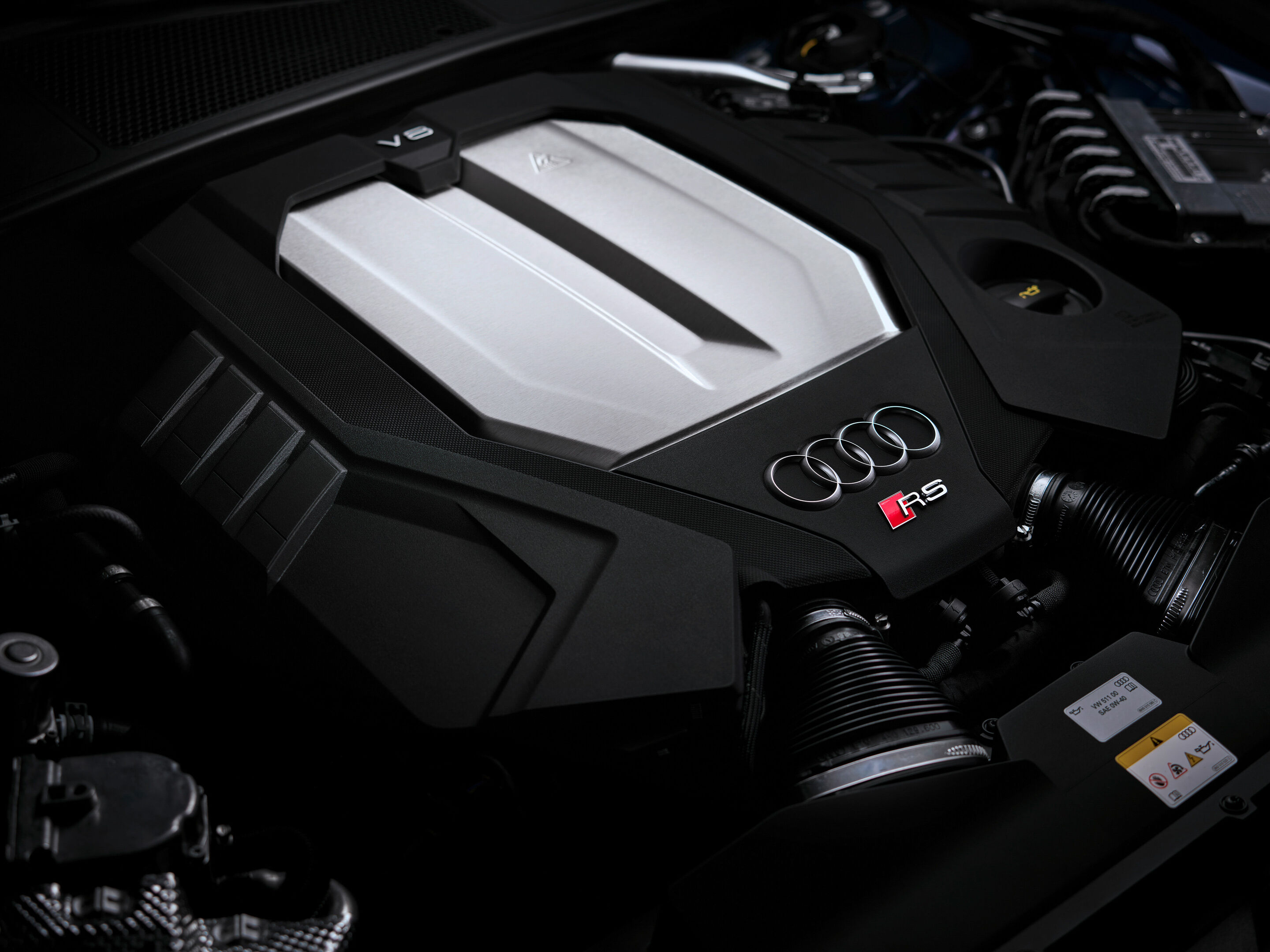 Audi RS 7 Sportback performance (bis 2025) - Motorraum