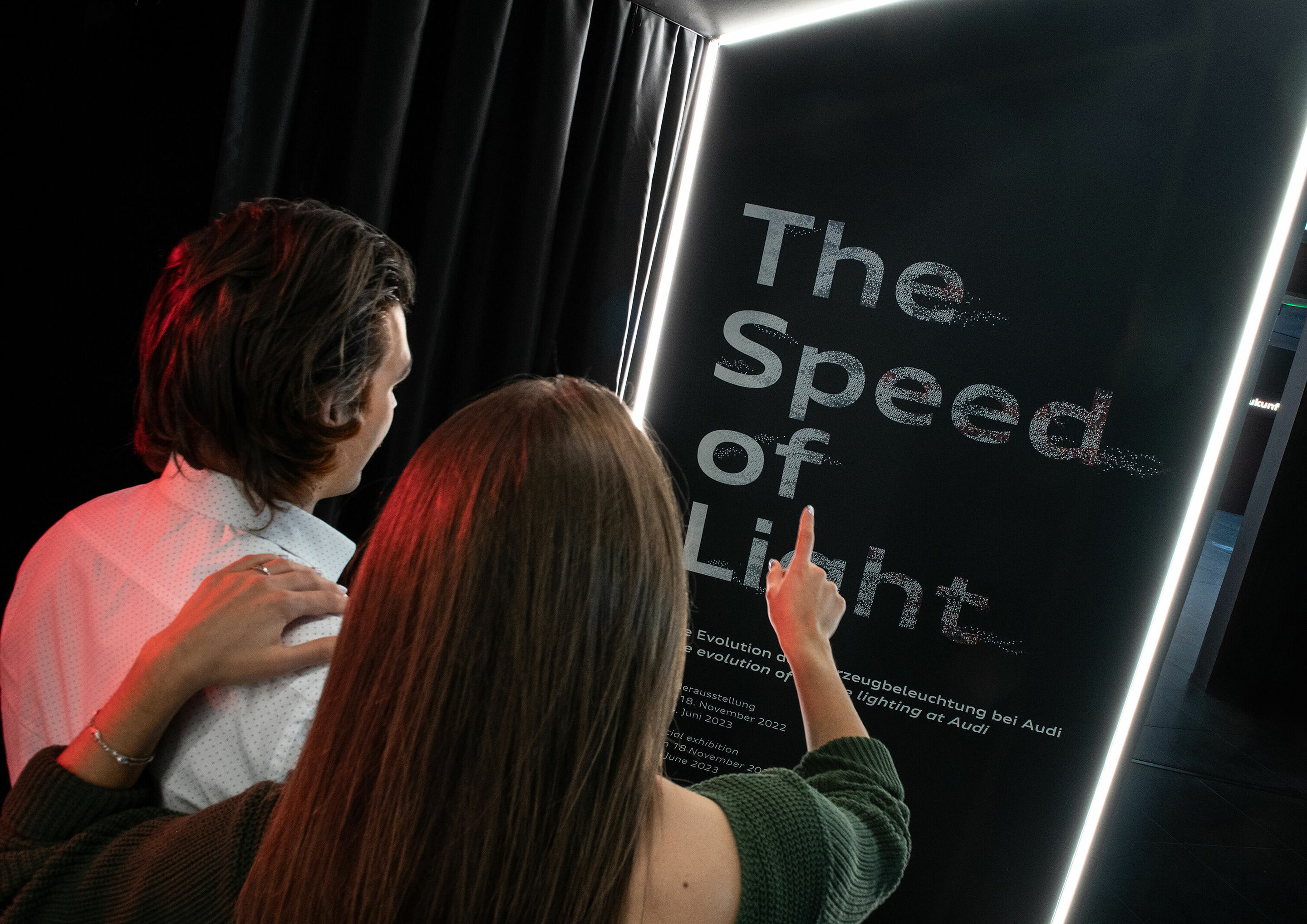 Automotive history in the spotlight: Special exhibition “The Speed of Light” at the Audi museum mobile - Impressions from the new special exhibition "The Speed of Light. The Evolution of Vehicle Lighting at Audi" – on display from November 18, 2022, to...