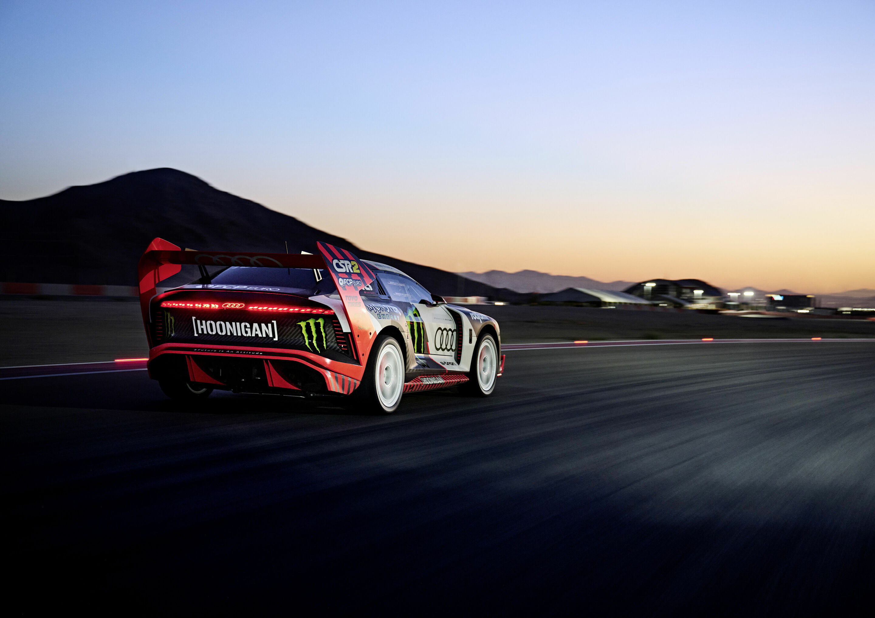 A race car from Audi like never before - Audi S1 Hoonitron