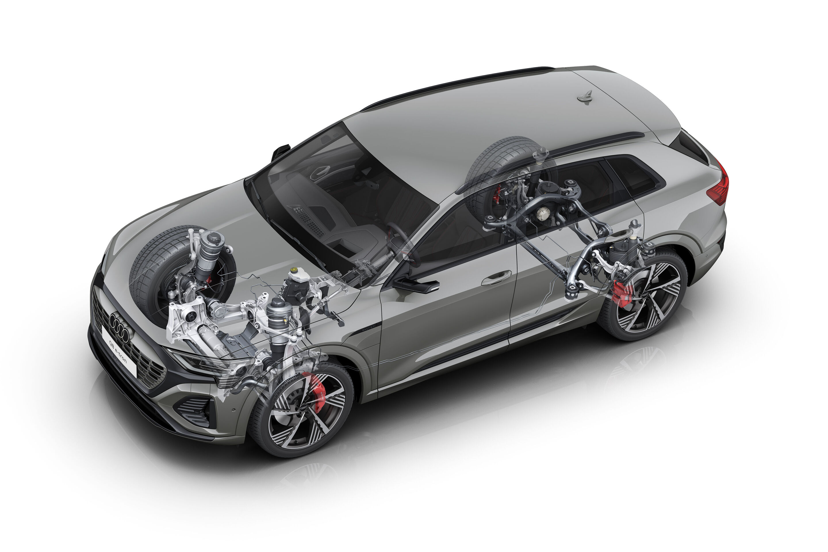 Illustration - Audi Q8 e-tron (bis 2025) - Fahrwerk