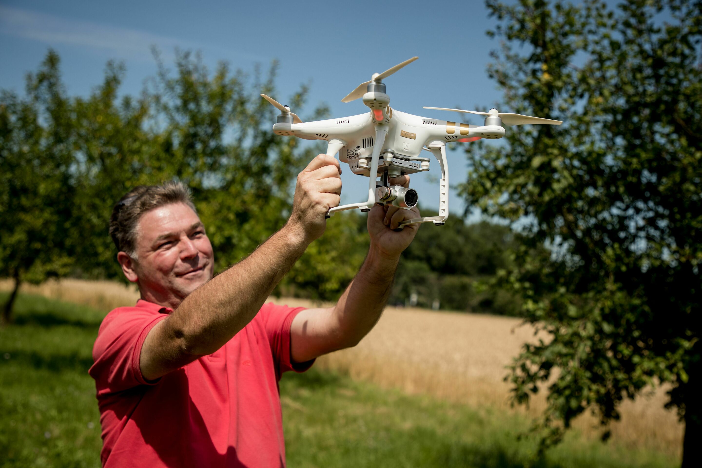 Drones for environmental protection: monitoring of meadow orchards successfully completed - Professor Alexander Siegmund, from the Heidelberg University of Education, leads the project and supervises it from a scientific standpoint.