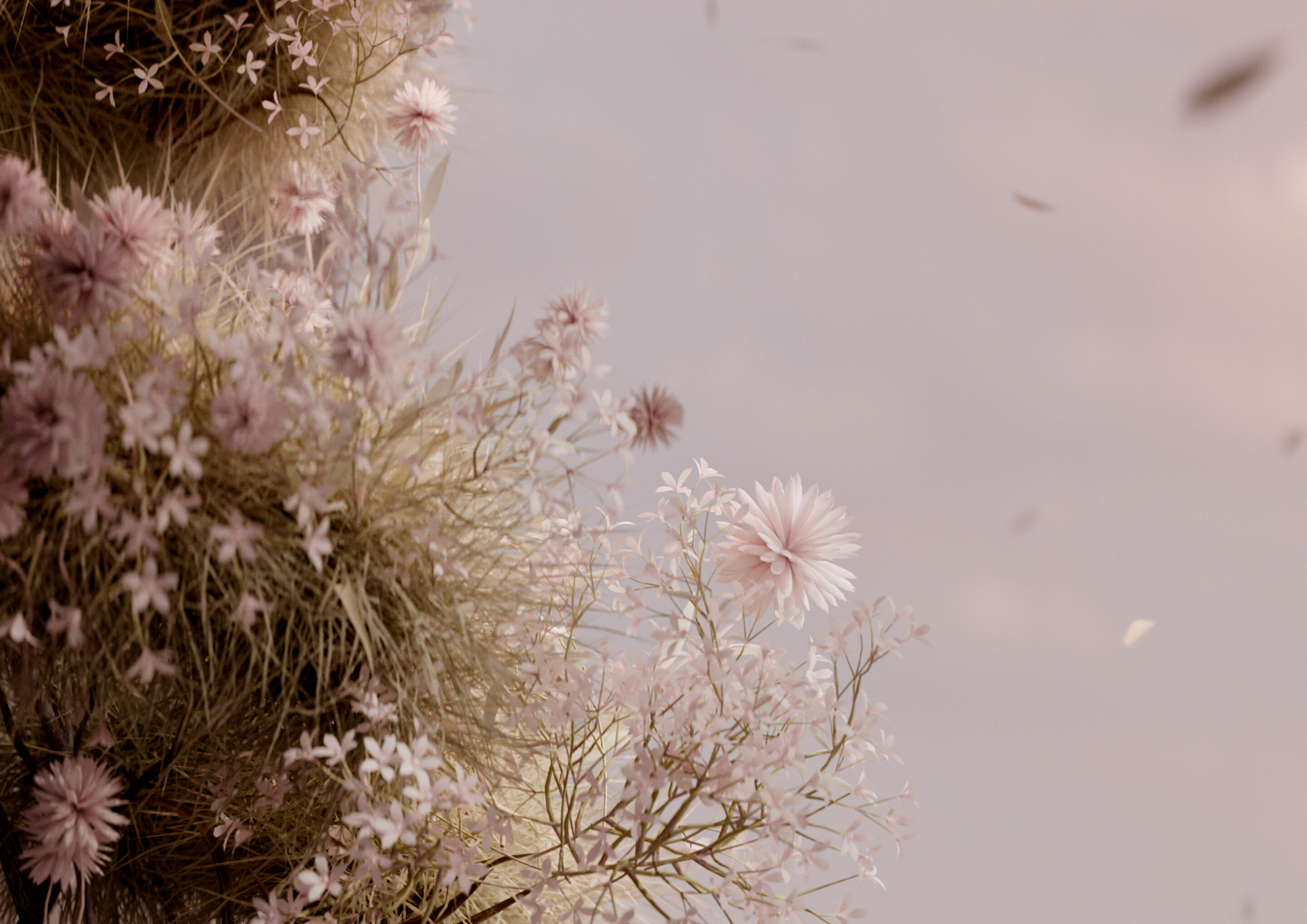 Audi at Design Miami/: Immersive and experiential spheres in digital art - Audi at Design Miami: Andrés Reisinger creates the first digital artwork for Audi, inspired by the design of the Audi grandsphere concept study.