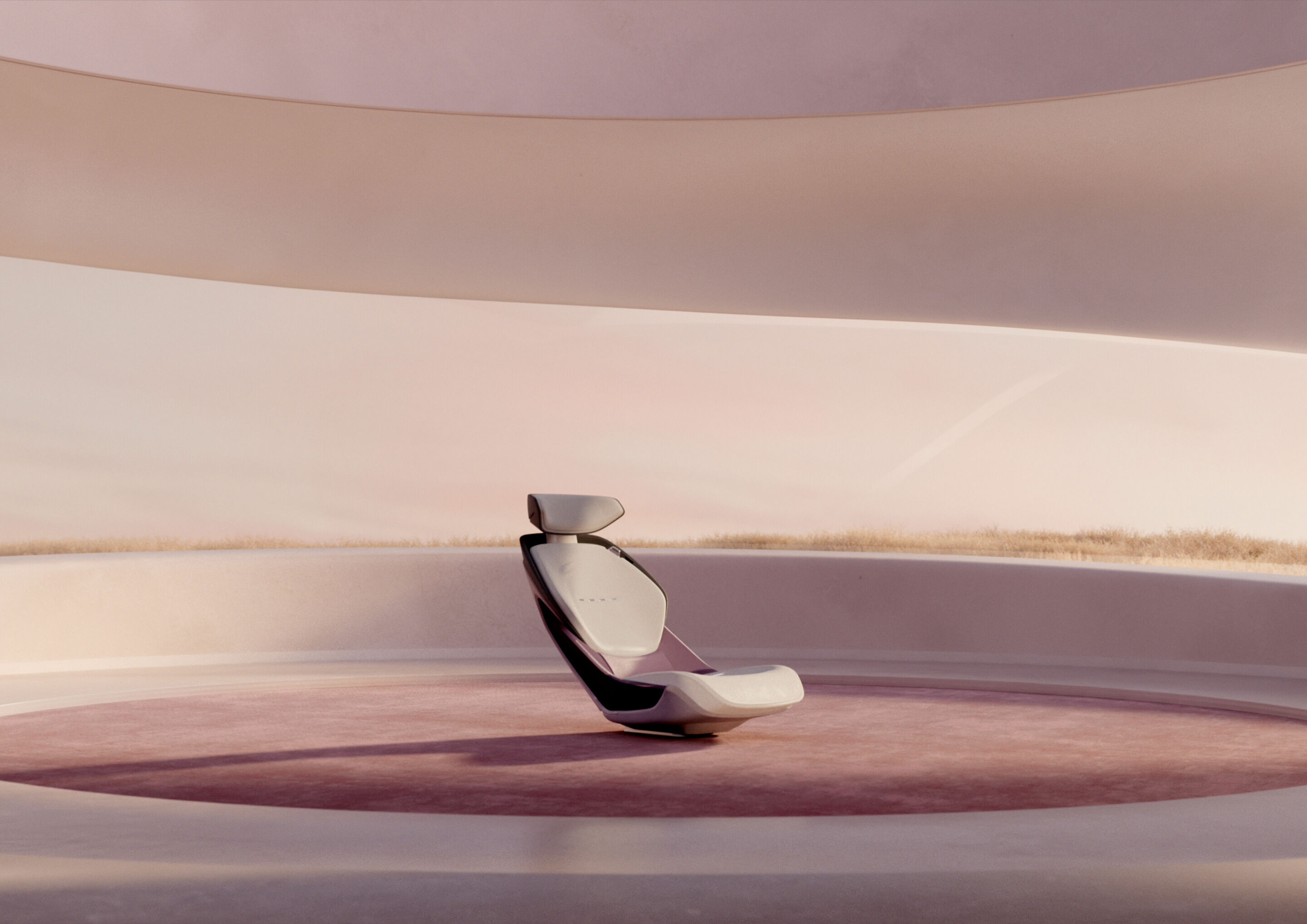 Audi at Design Miami/: Immersive and experiential spheres in digital art - Audi at Design Miami: Andrés Reisinger creates the first digital artwork for Audi, inspired by the design of the Audi grandsphere concept study.