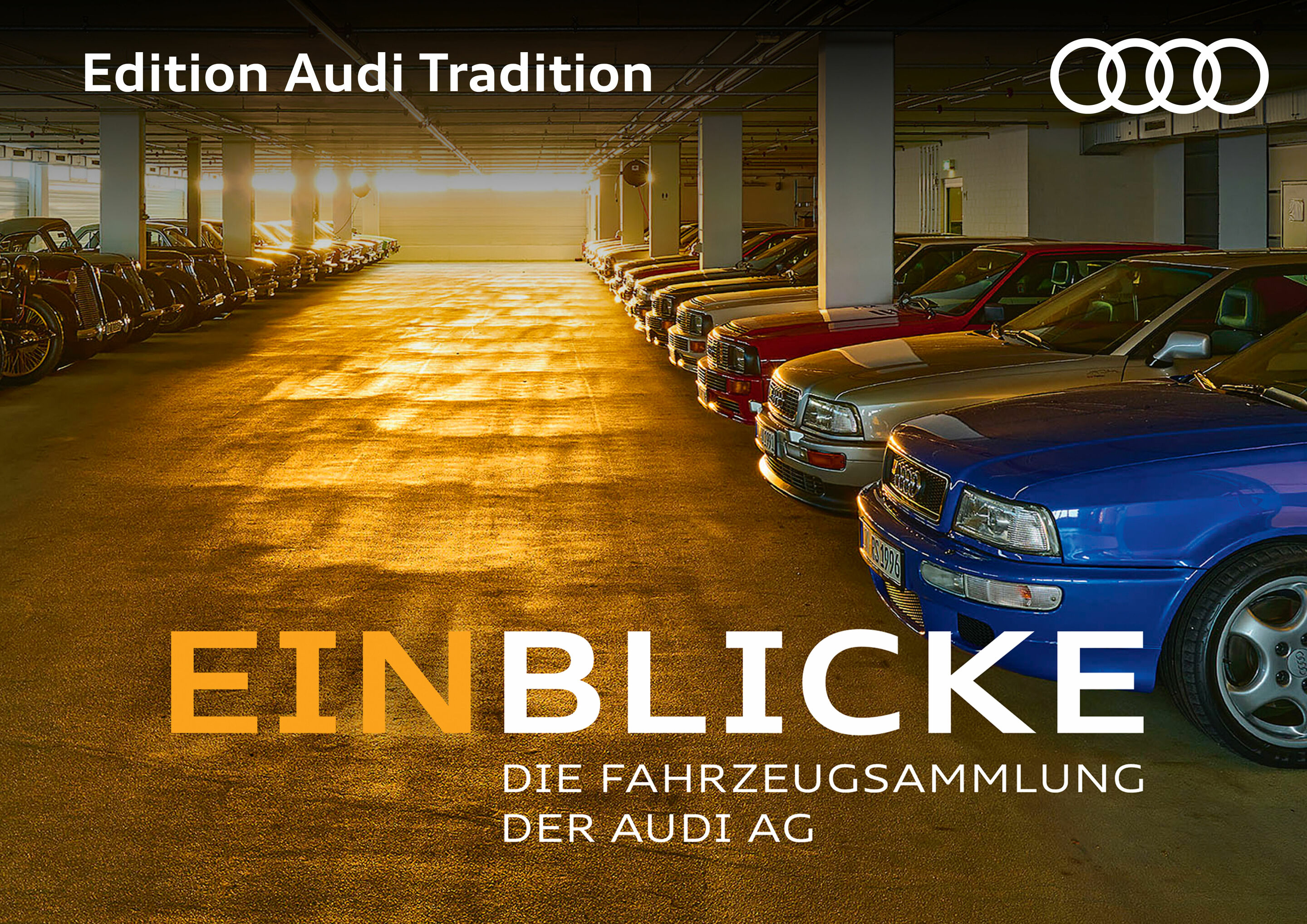 Audi Tradition’s book “insights” - The latest edition in the Audi Tradition series: “Insights. The historical collection of AUDI AG”.