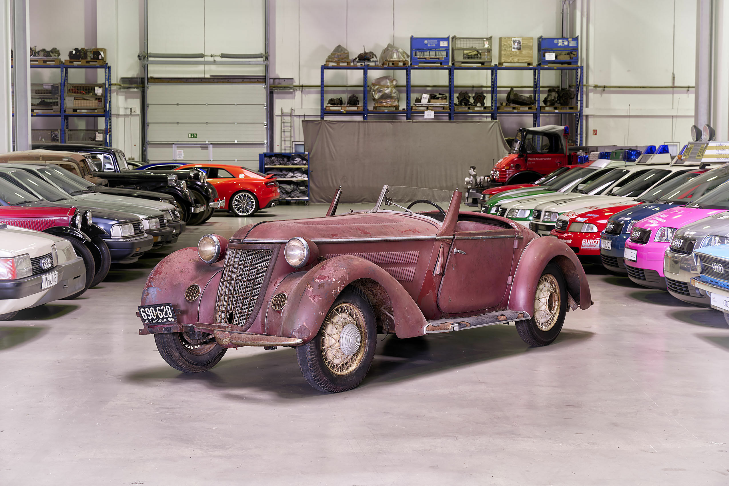Audi Tradition’s book “insights” - An American Army officer stationed in Germany took the Wanderer W 25 K to the United States and drove it there until 1956. This W 25 K was originally a roadster. An unknown sheet metal artist modified it with convertible...