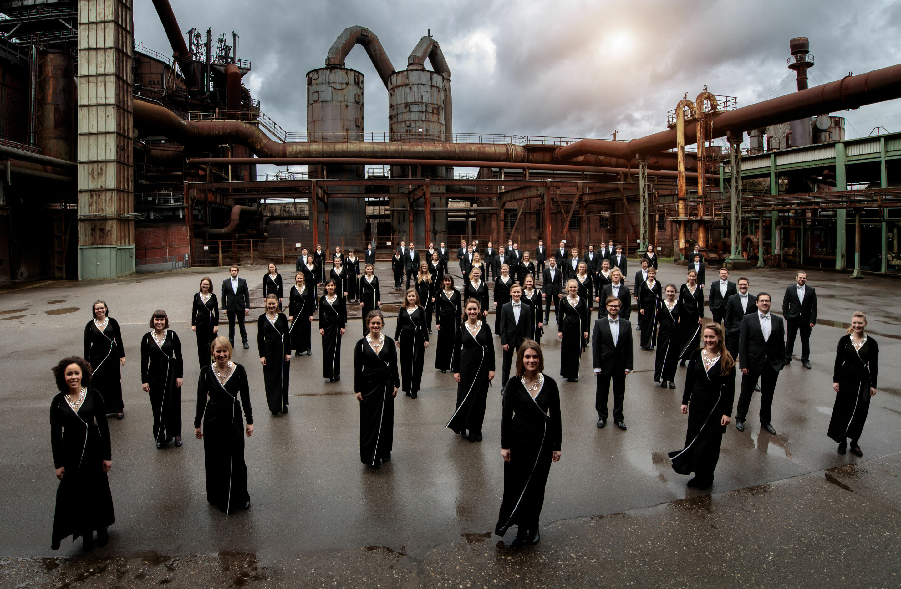 Audi Sommerkonzerte 2023: Der Vorverkauf beginnt bereits jetzt - Die Audi Jugendchorakademie bereitet gemeinsam mit den Duisburger Philharmonikern eine Aufführung der „Szenen aus Goethes Faust“ von Robert Schumann vor.