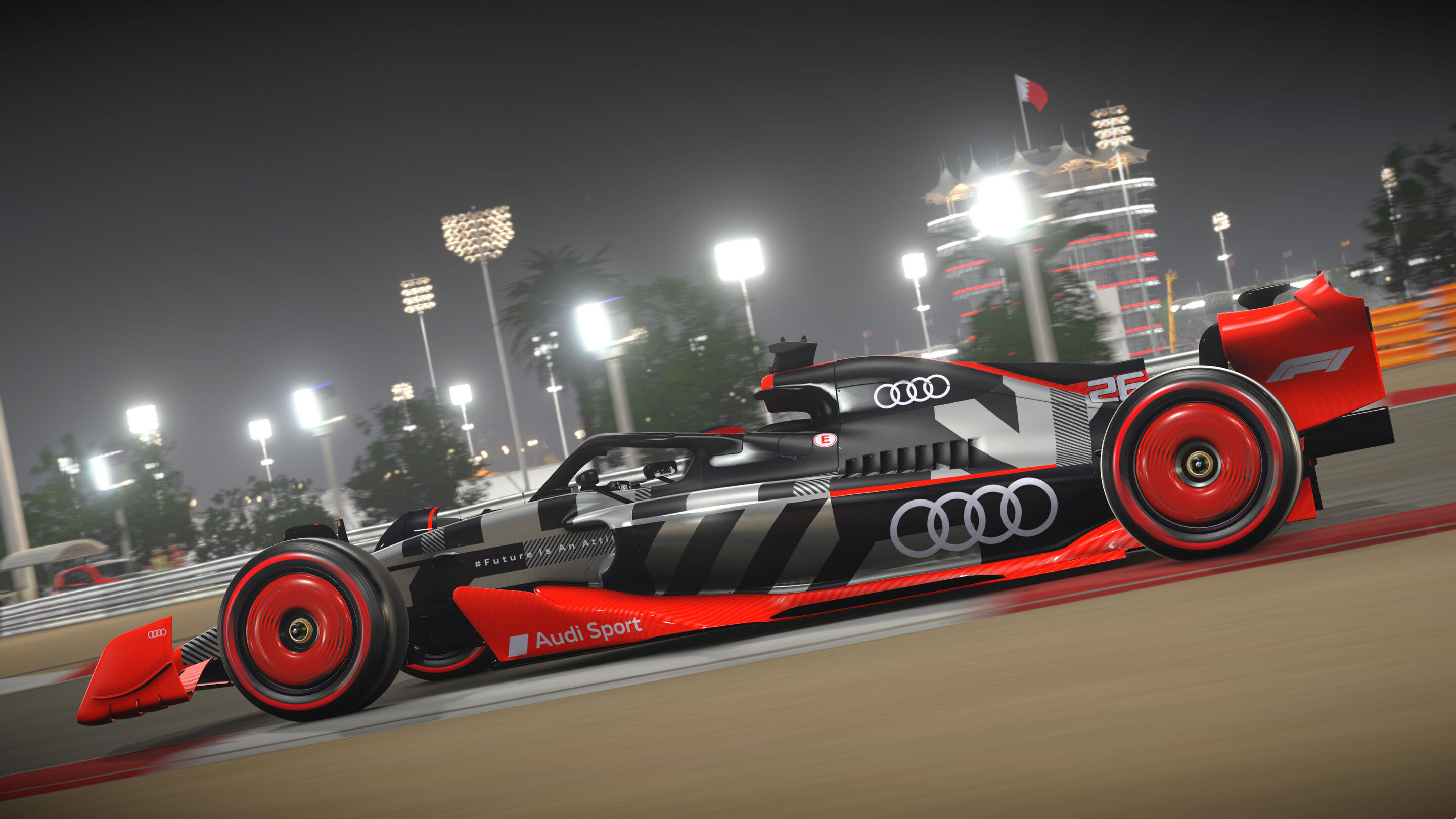 Showcar mit Audi F1 launch livery - Showcar mit Audi F1 launch livery in der Rennsimulation EA SPORTS F1® 22