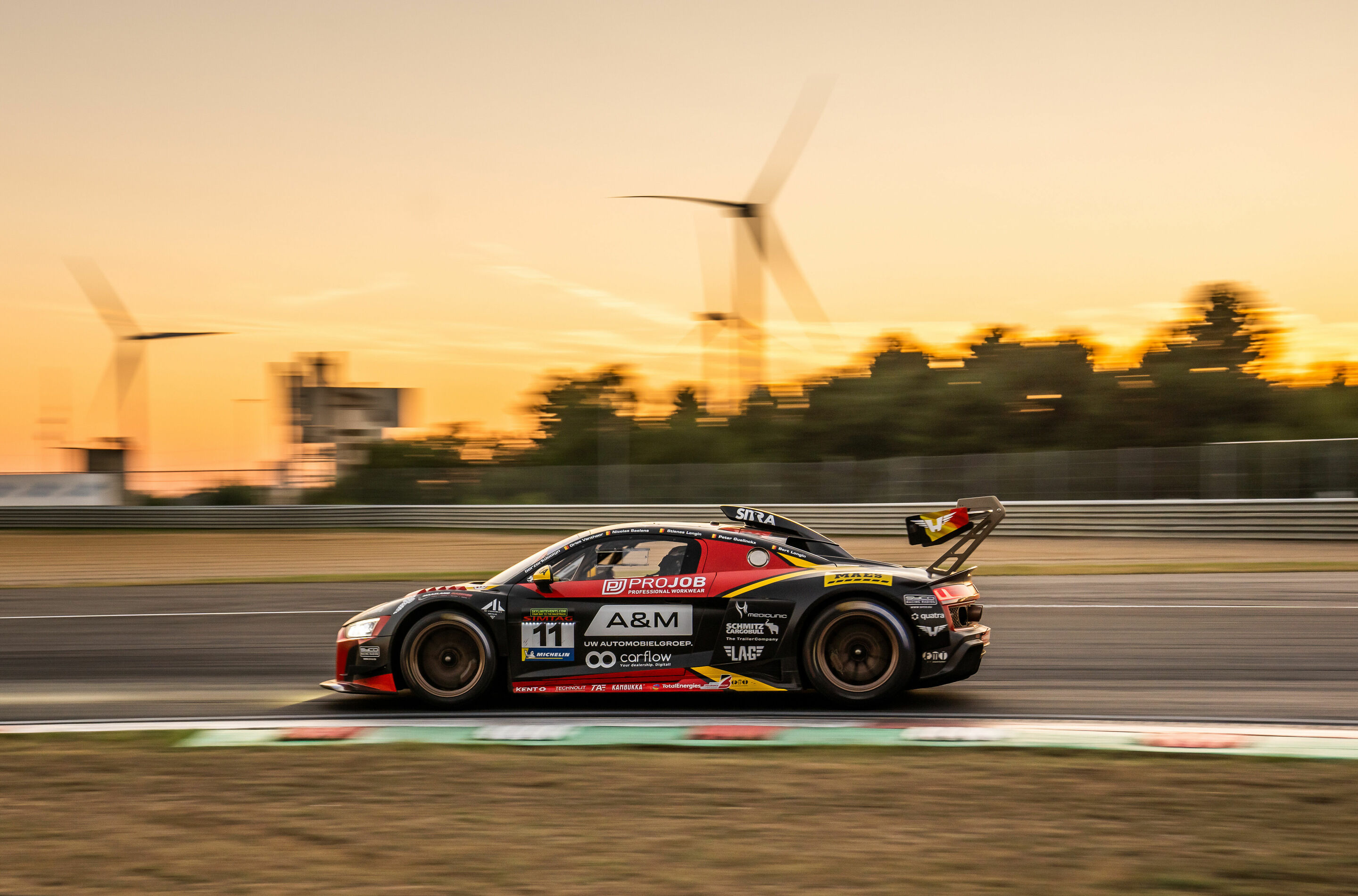 Belcar Endurance Championship 2022 - Audi R8 LMS GT2 #11 (PK Carsport), Peter Guelinckx/Bert Longin/Stienes Longin/Nicolas Saelens/Dries Vanthoor