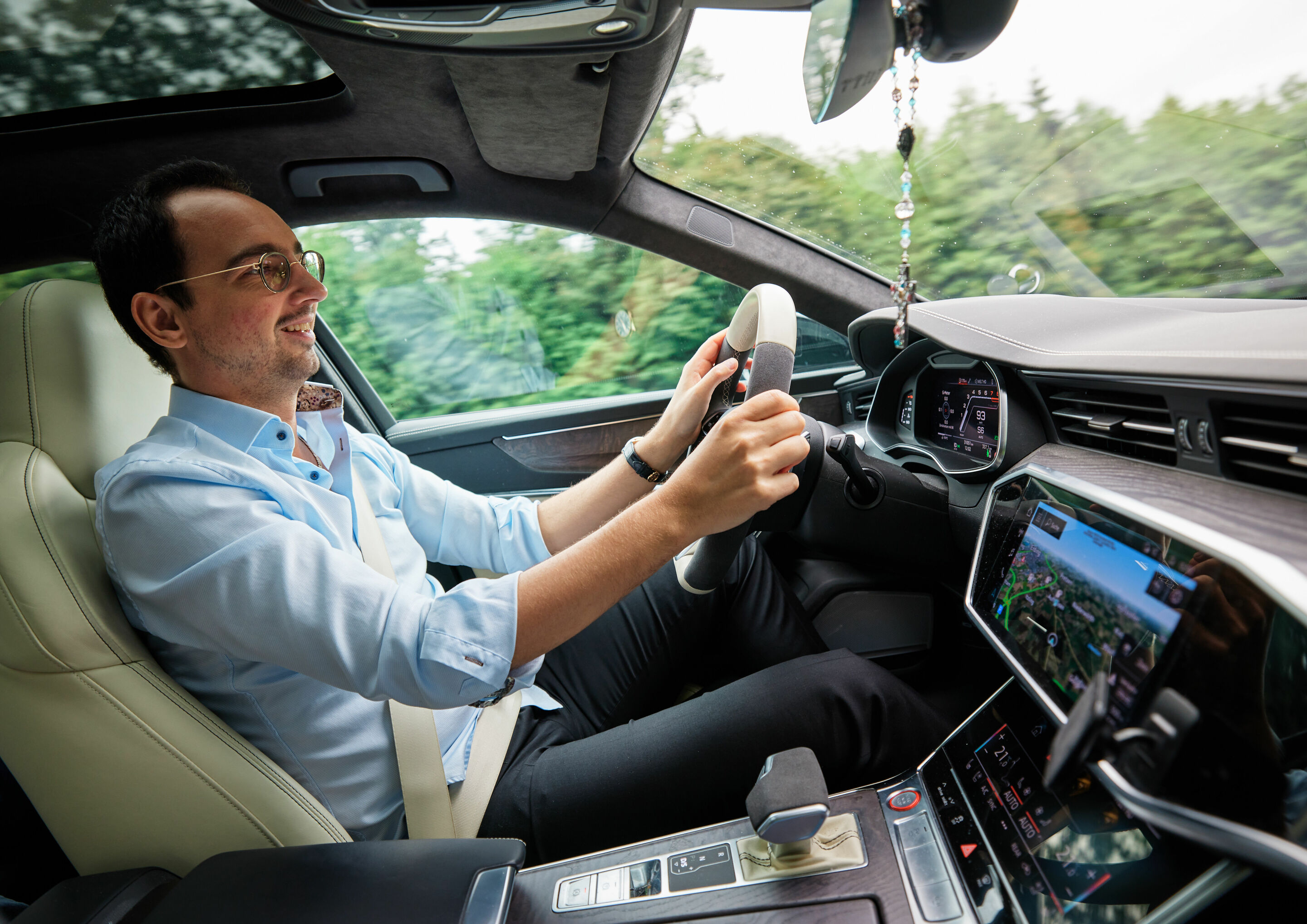 20 years of the Audi RS 6: “All I need is my RS 6!” - Fehlberger drives for the enjoyment of it, but he still takes part in regular driving training with his 600-PS RS 6 Avant.