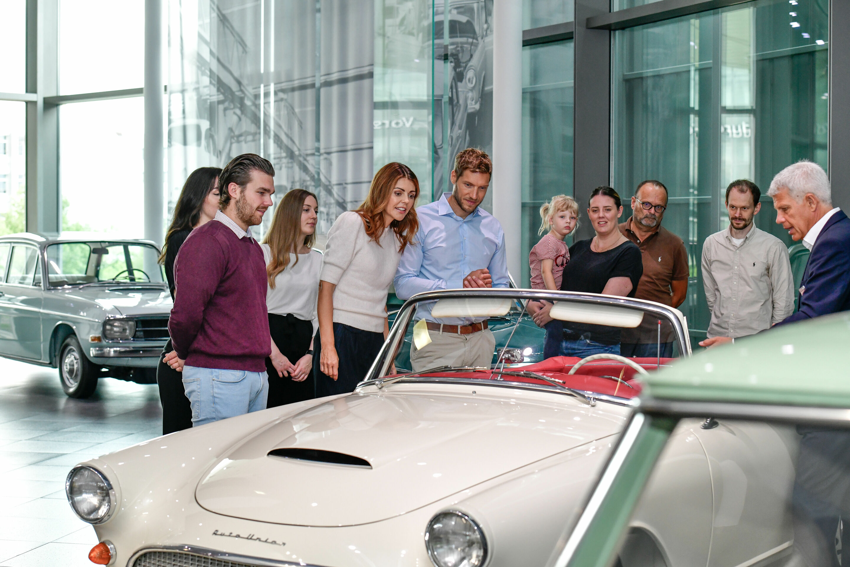 Audi museum mobile - Guided tour of the Audi museum mobile in Ingolstadt
