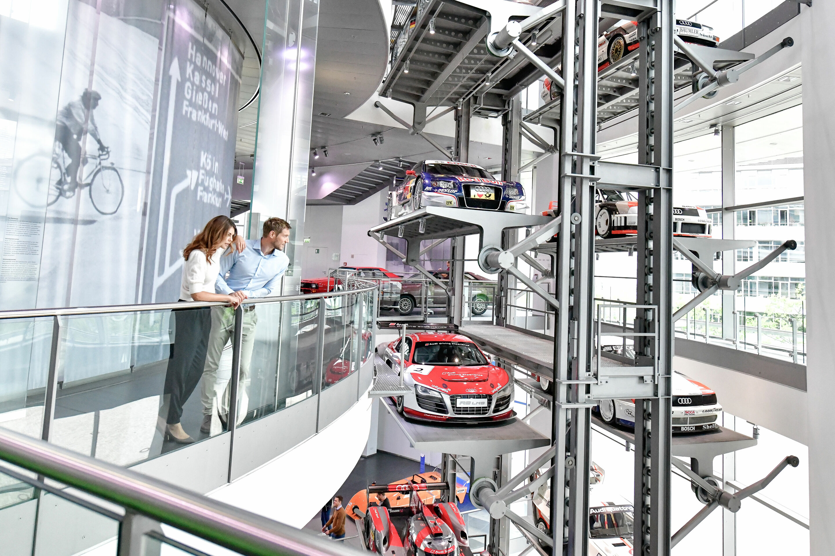 Audi museum mobile - Guided tour of the Audi museum mobile in Ingolstadt