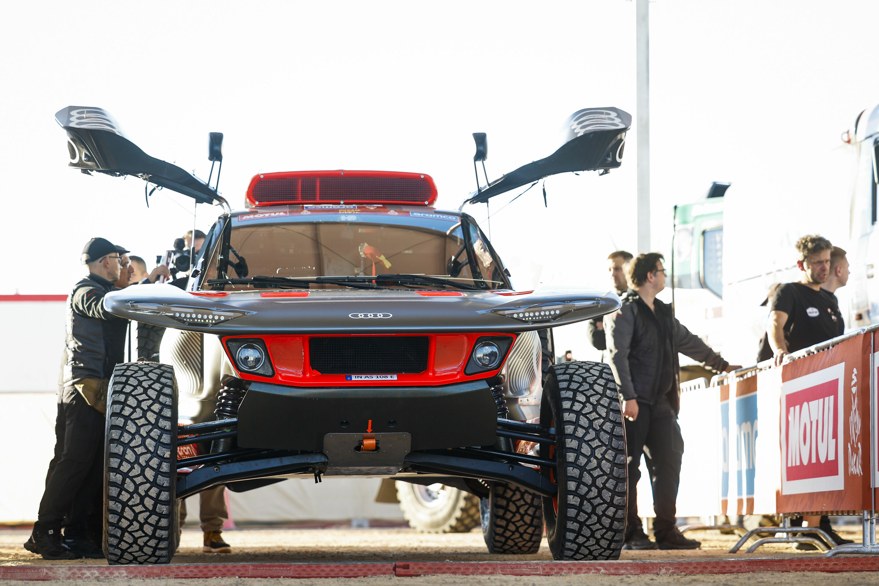 Rallye Dakar 2023 - Audi RS Q e-tron #207 (Team Audi Sport), Carlos Sainz/Lucas Cruz