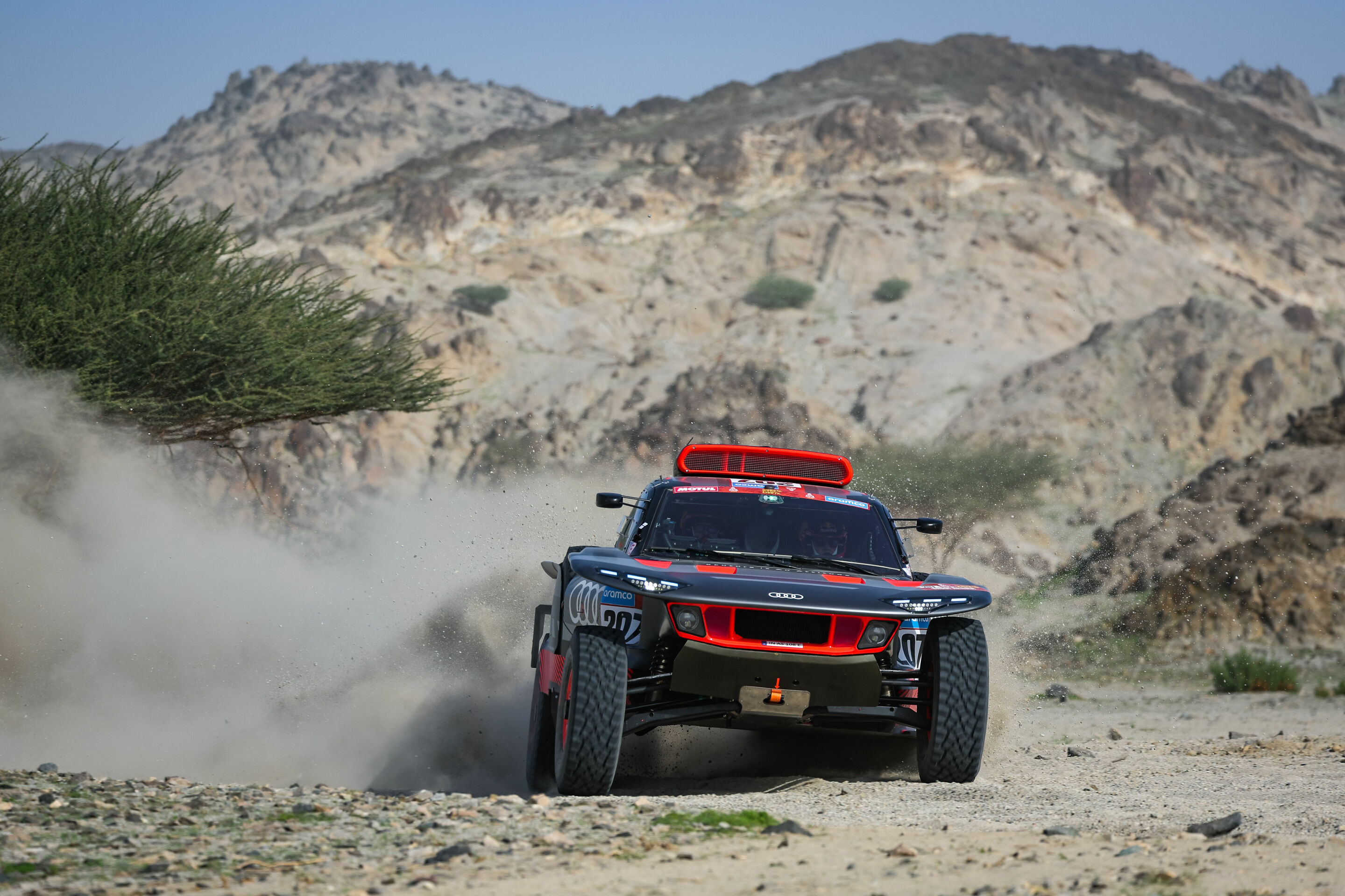 Rallye Dakar 2023 - Audi RS Q e-tron #207 (Team Audi Sport), Carlos Sainz/Lucas Cruz