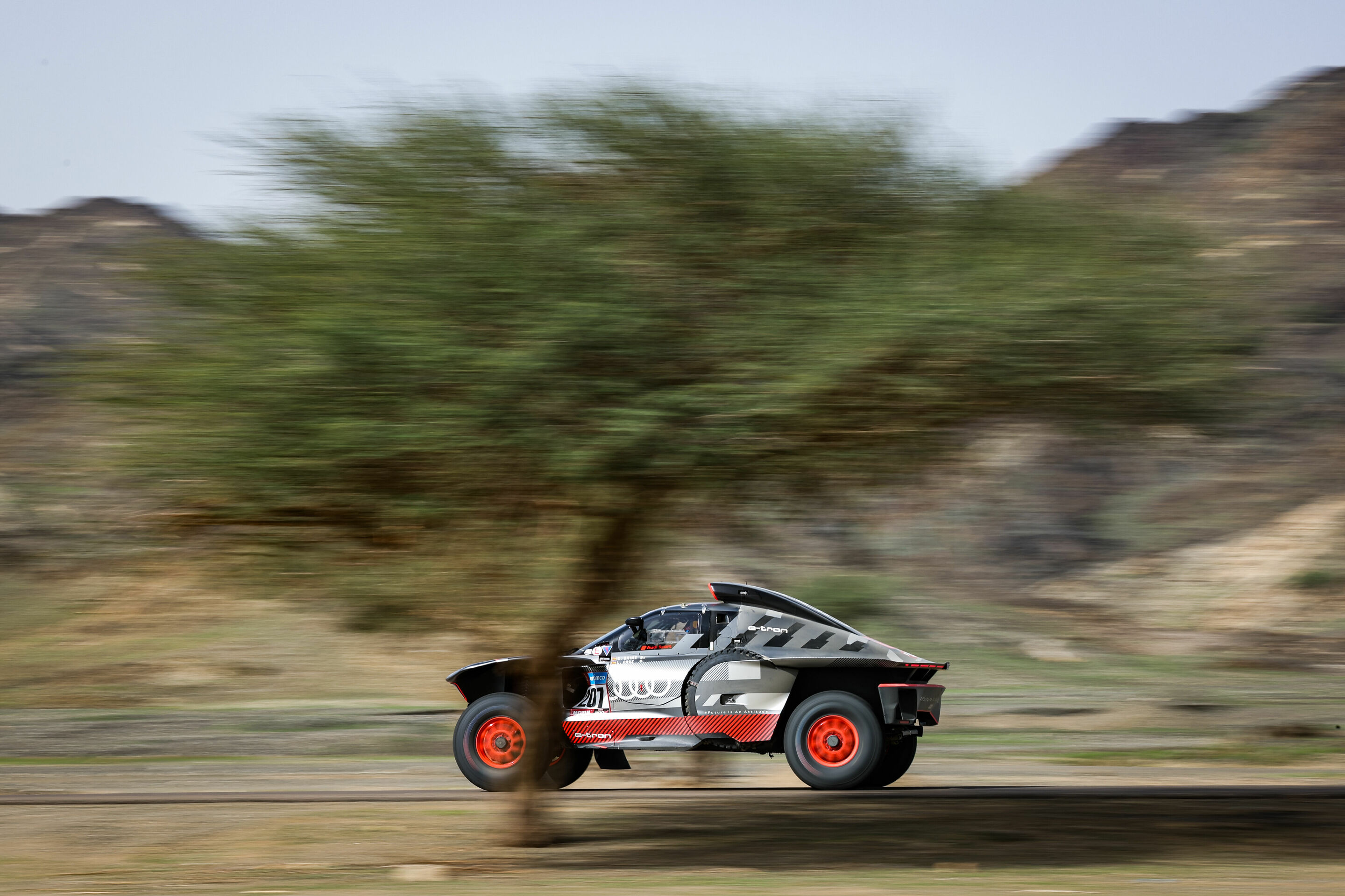 Rallye Dakar 2023 - Audi RS Q e-tron #207 (Team Audi Sport), Carlos Sainz/Lucas Cruz
