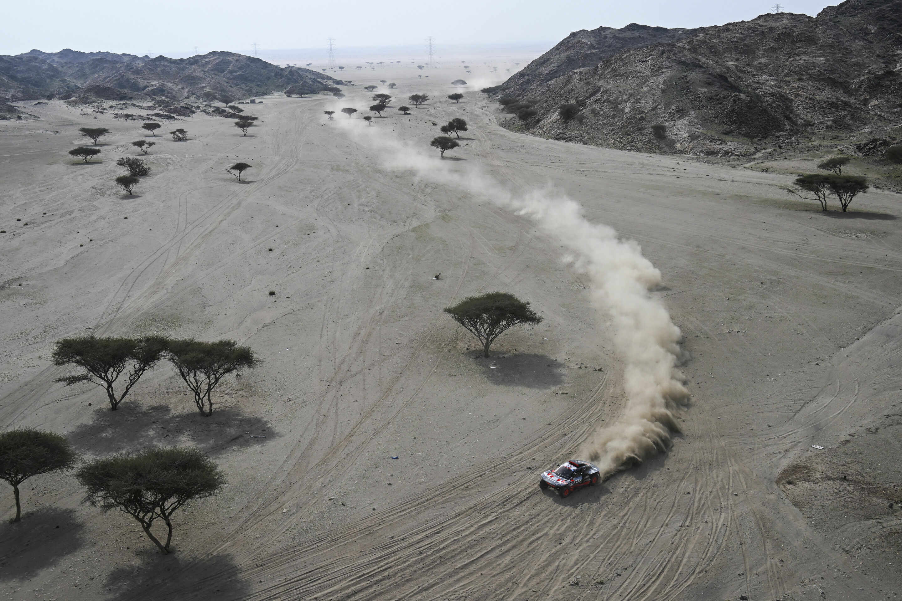 Rallye Dakar 2023 - Audi RS Q e-tron #207 (Team Audi Sport), Carlos Sainz/Lucas Cruz