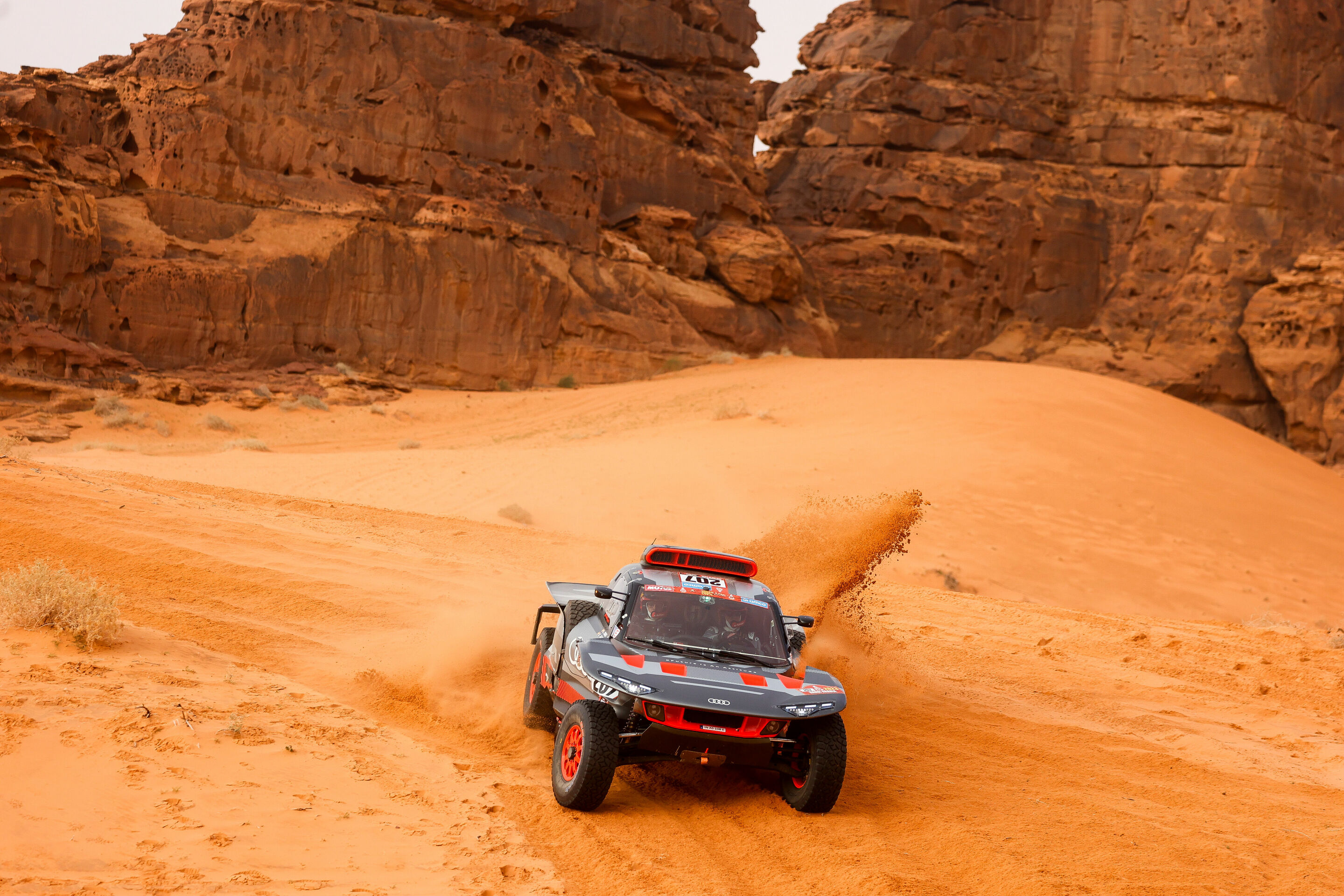 Rallye Dakar 2023 - Audi RS Q e-tron #207 (Team Audi Sport), Carlos Sainz/Lucas Cruz