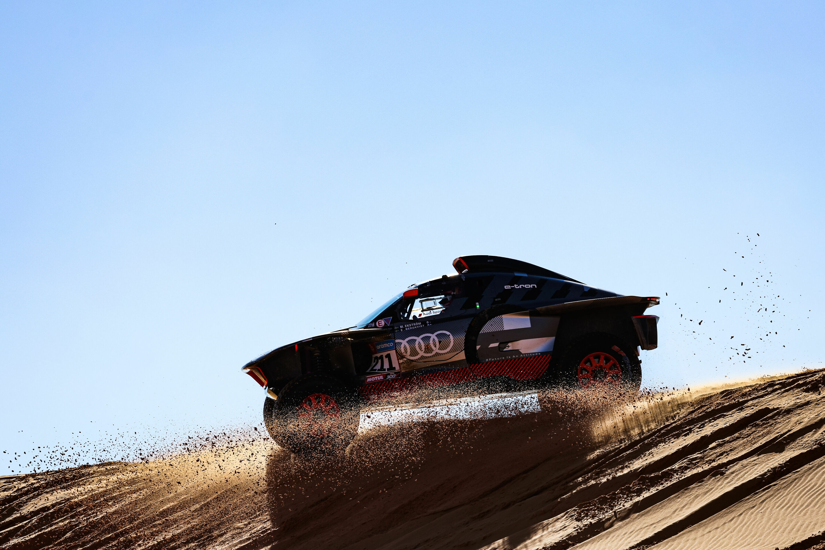 Rallye Dakar 2023 - Audi RS Q e-tron #211 (Team Audi Sport), Mattias Ekström/Emil Bergkvist
