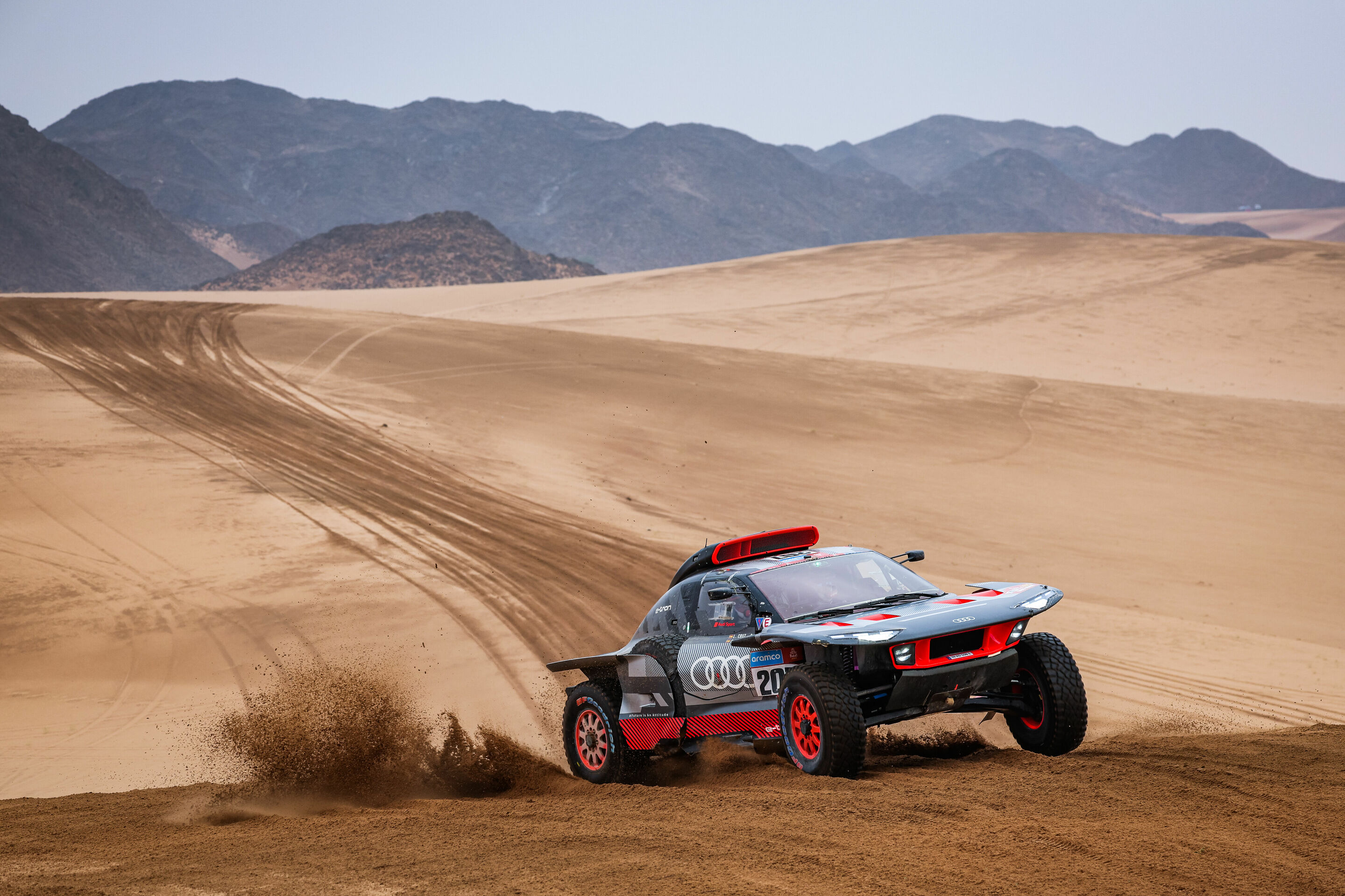Rallye Dakar 2023 - Audi RS Q e-tron #207 (Team Audi Sport), Carlos Sainz/Lucas Cruz