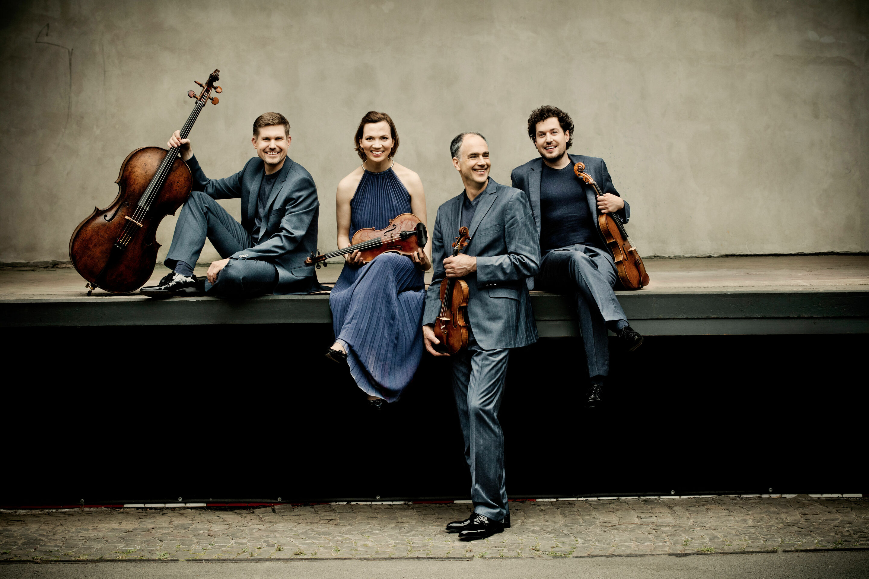 Audi Sommerkonzerte 2023: Signum Quartet - The Signum Quartet’s program – “Zwischen Arkadien und Anarchie” (Between Arcadia and Anarchy) – breaks down the boundaries between classical and rock.