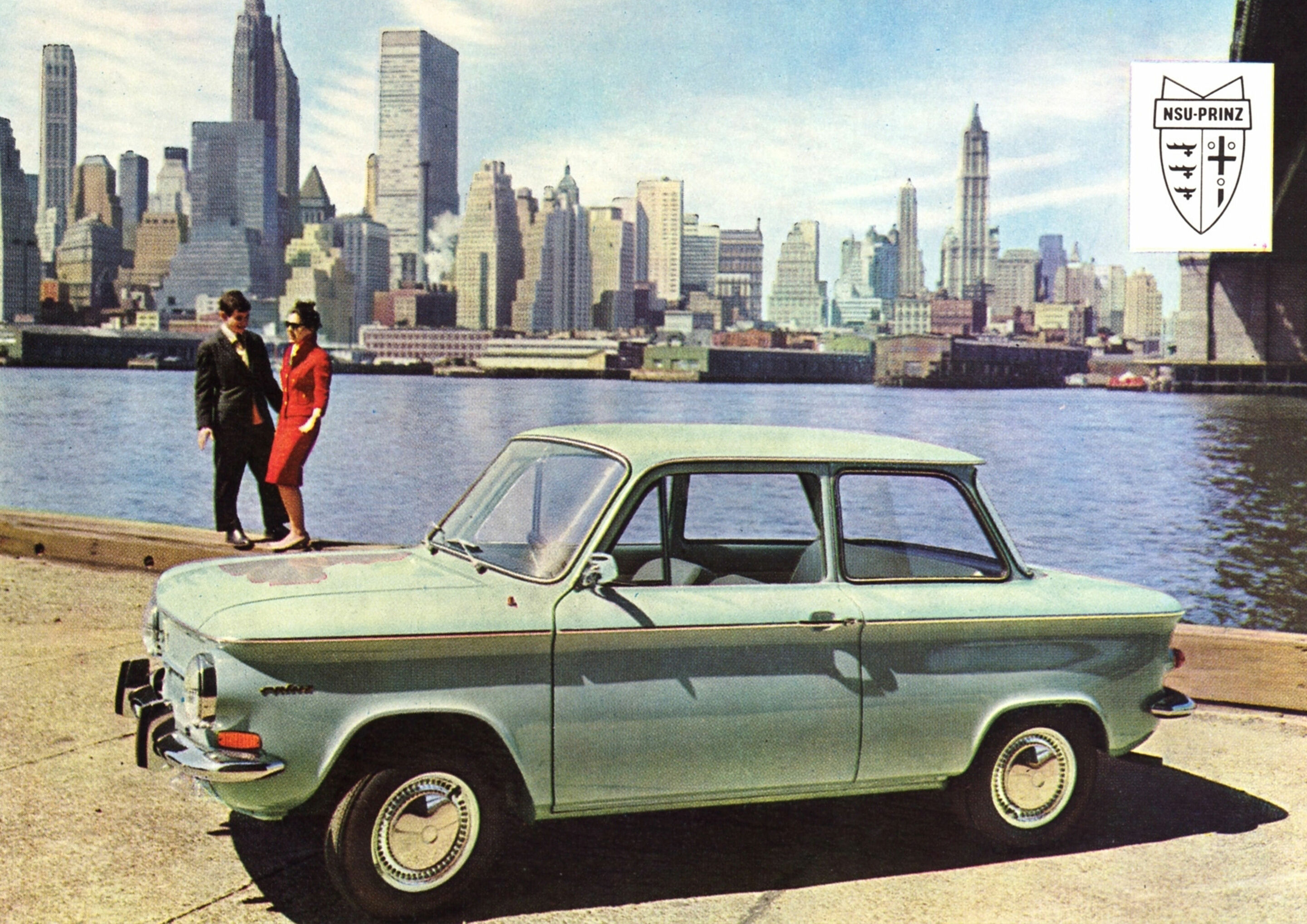 The traditional NSU brand and Audi’s Neckarsulm site: 150 years of innovation and transformation - An ad from 1961 for the NSU Prinz 4.