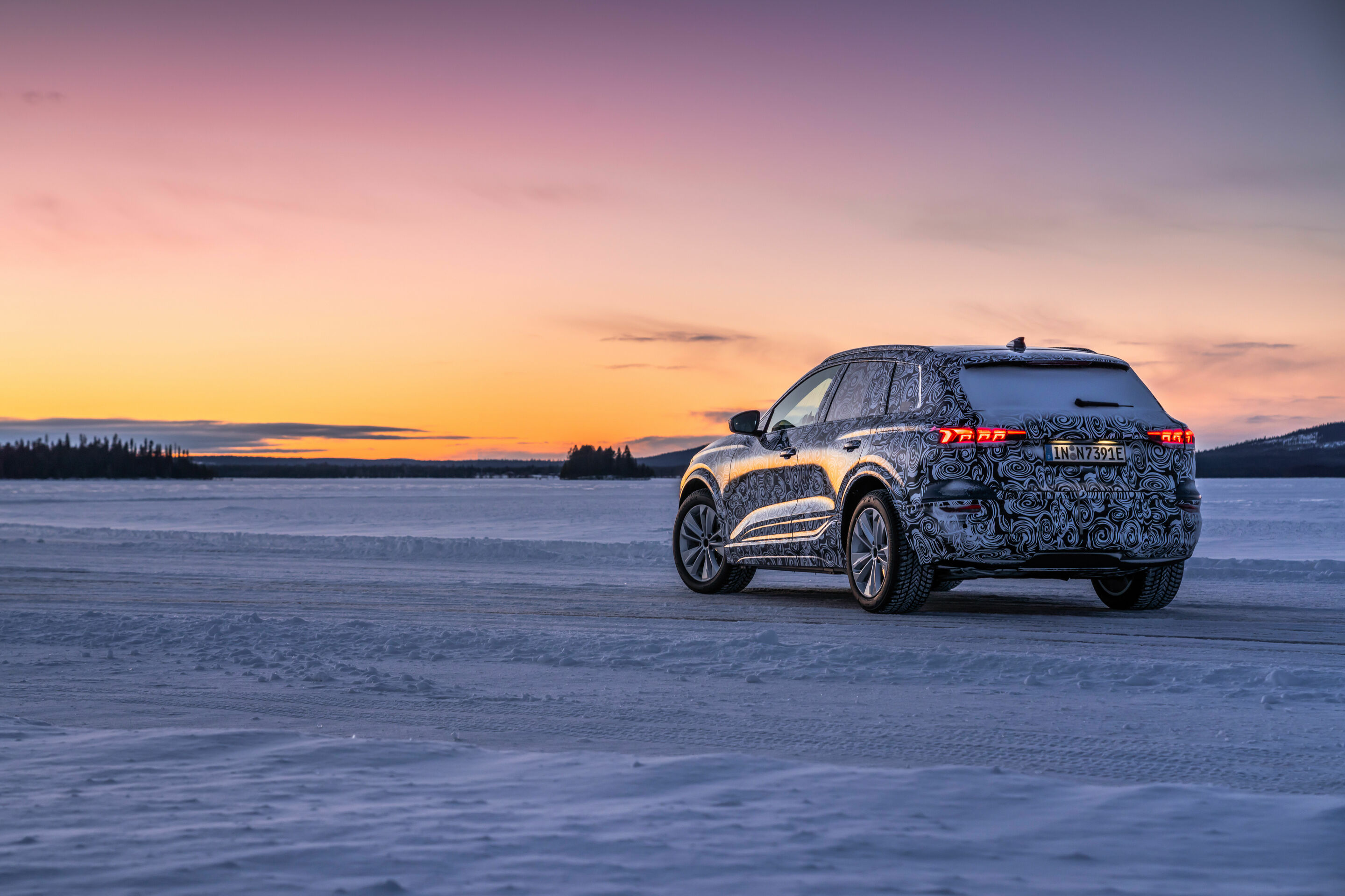 Put through its paces - Testing under the most demanding conditions is essential for tuning the Q6 e-tron prototype.
