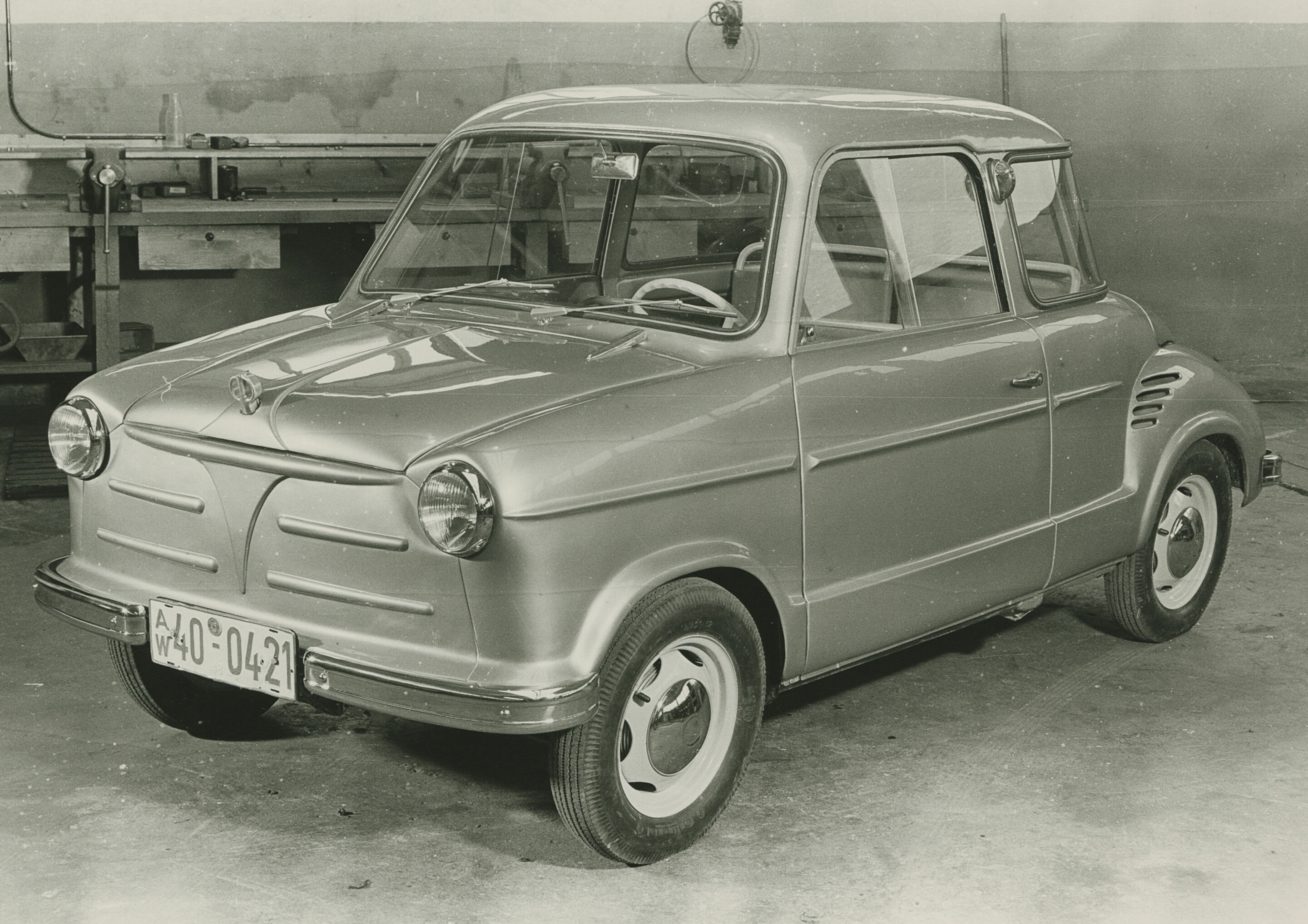 An NSU Prinz prototype from 1956 - An NSU Prinz prototype from 1956