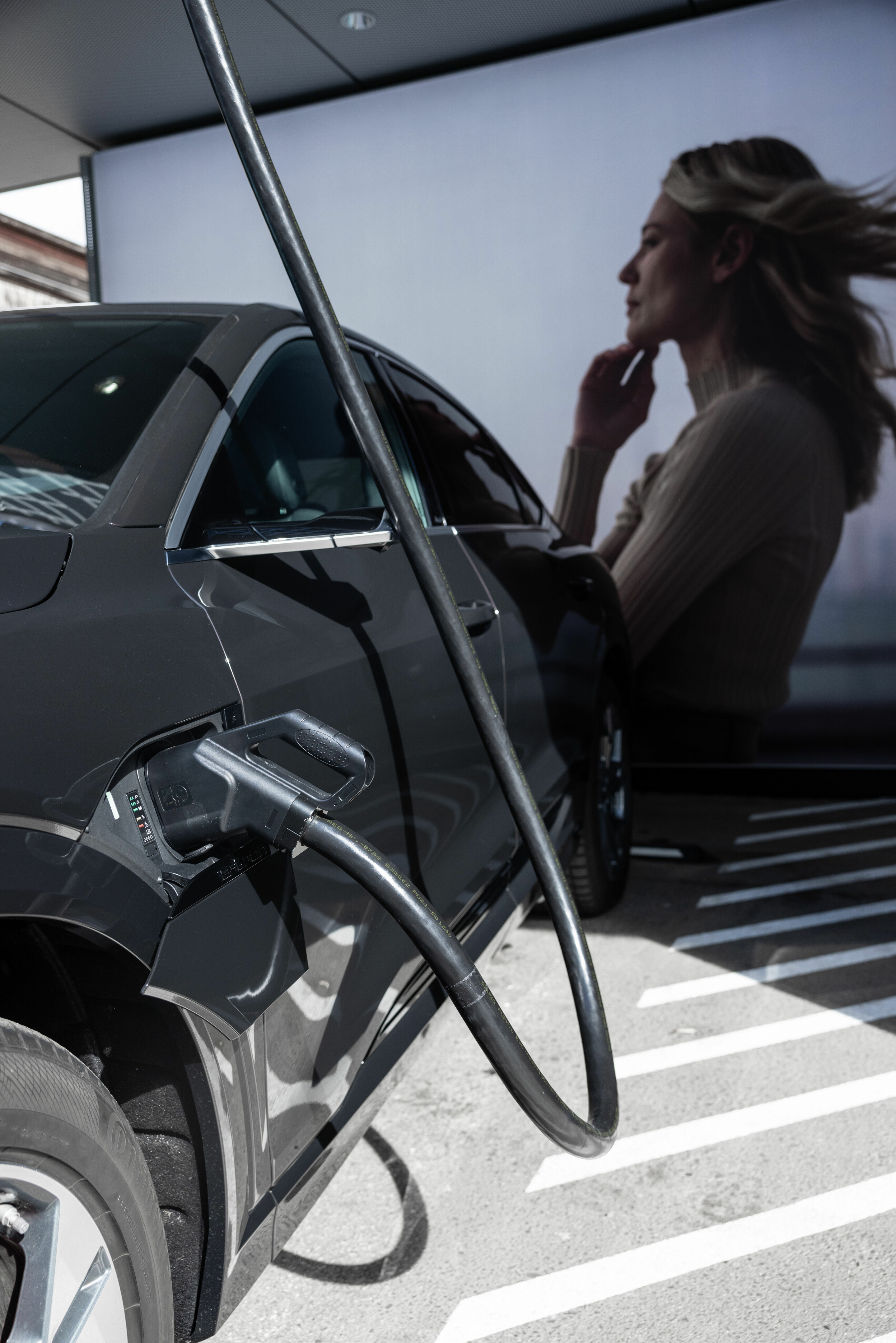 Audi charging hub Berlin - Ladevorgang