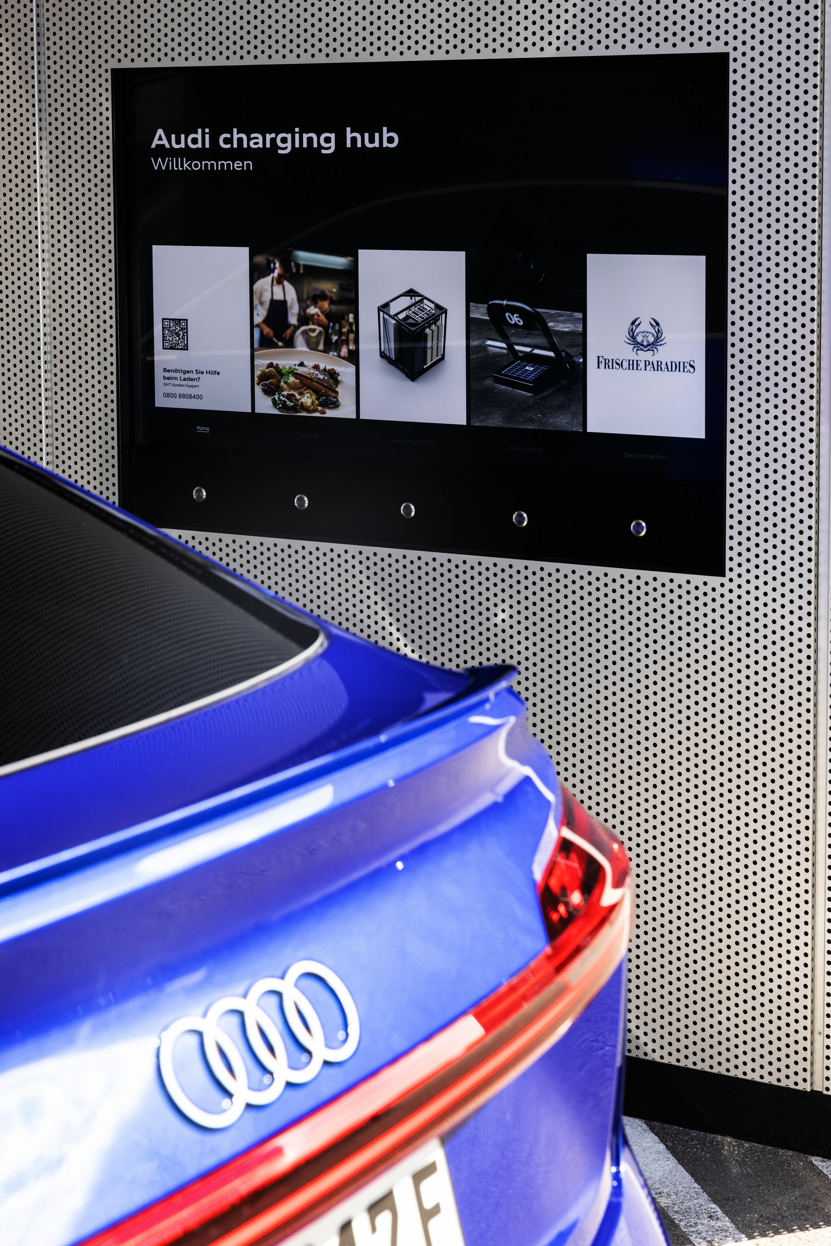 Audi charging hub Berlin - Audi charging hub Berlin