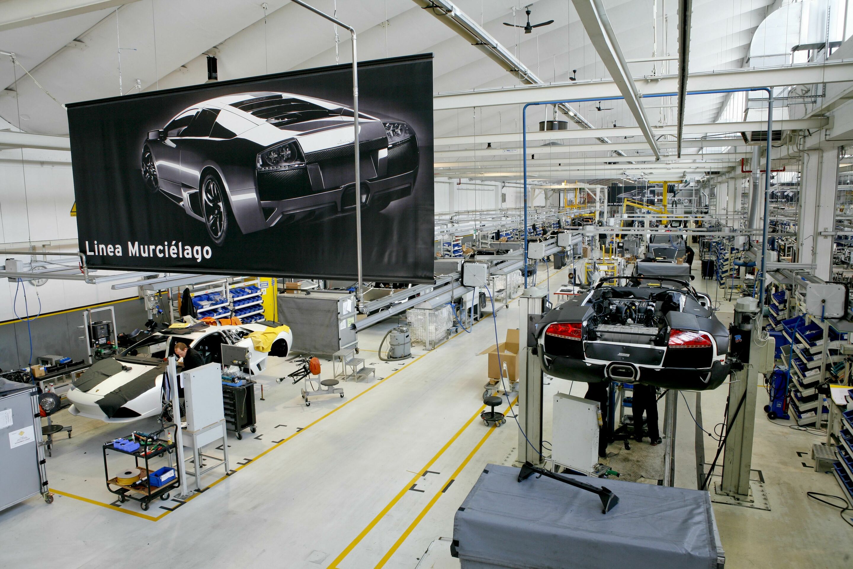 Automobili Lamborghini - Gallardo and Murcielago production area