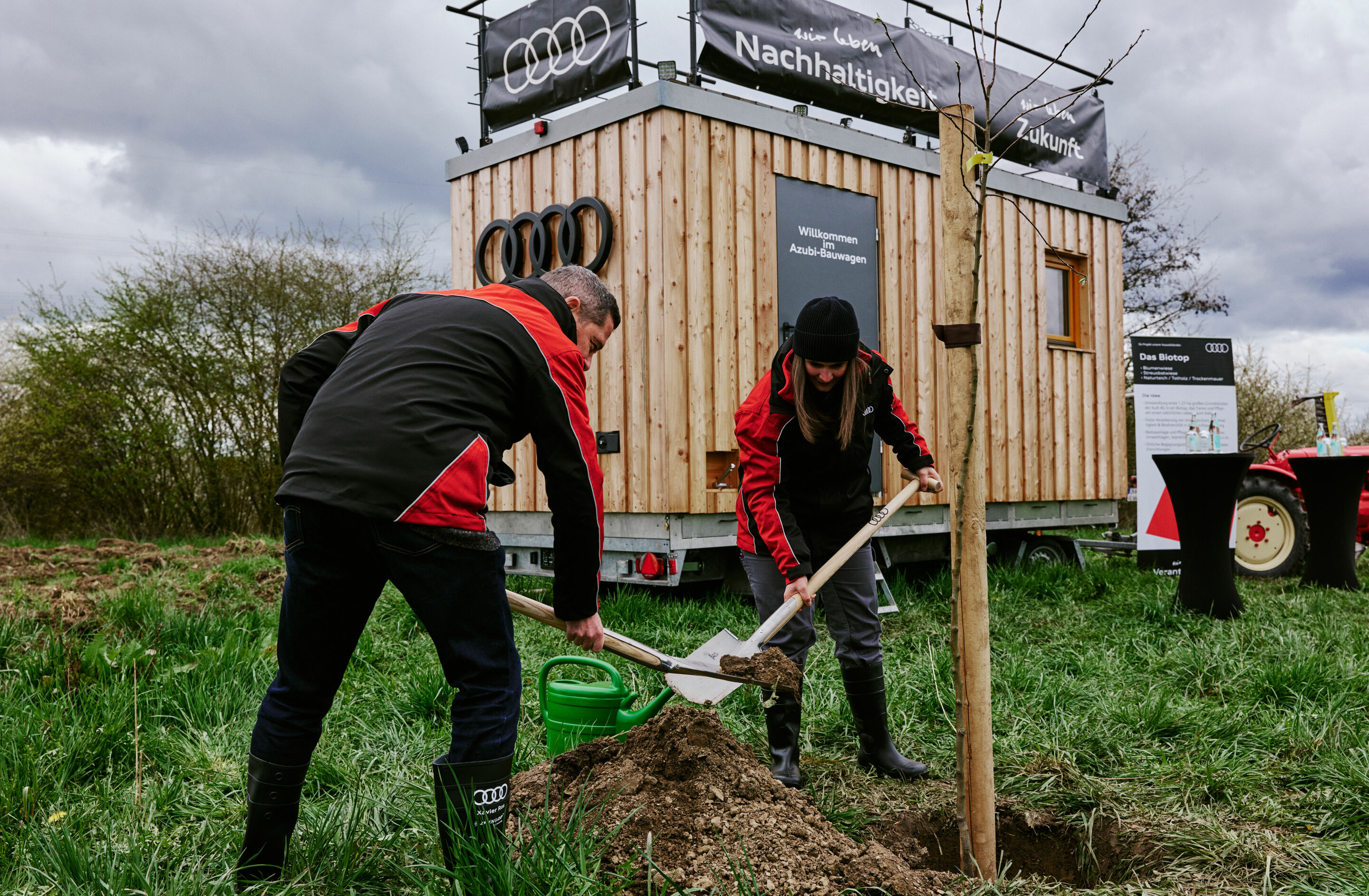 AzuBioTop - Sustainability is an integral part of training at Audi; Board Member for Human Resources Xavier Ros supports as the project’s sponsor.