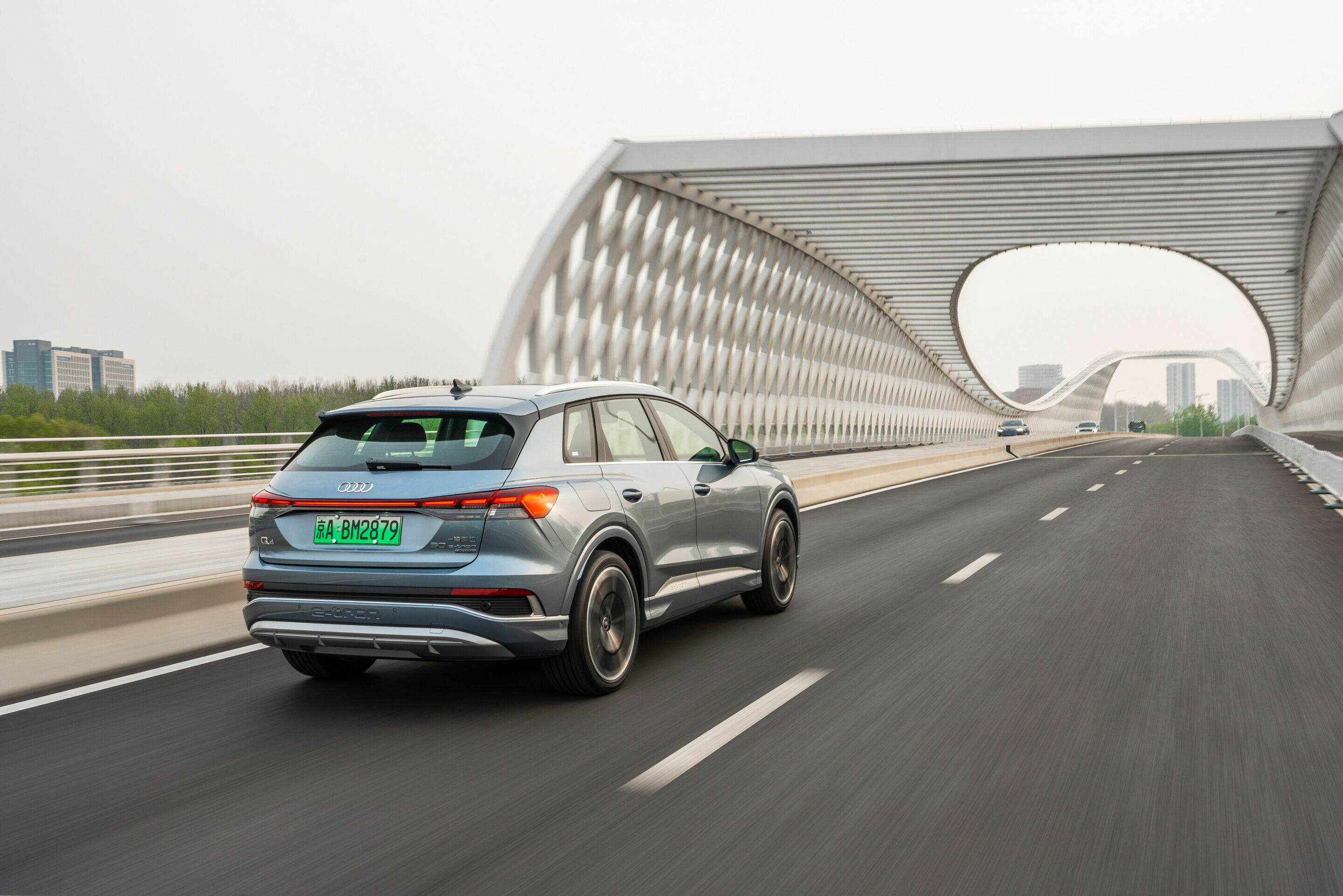 Audi Q4 e-tron - Audi Q4 e-tron auf den Straßen von Peking