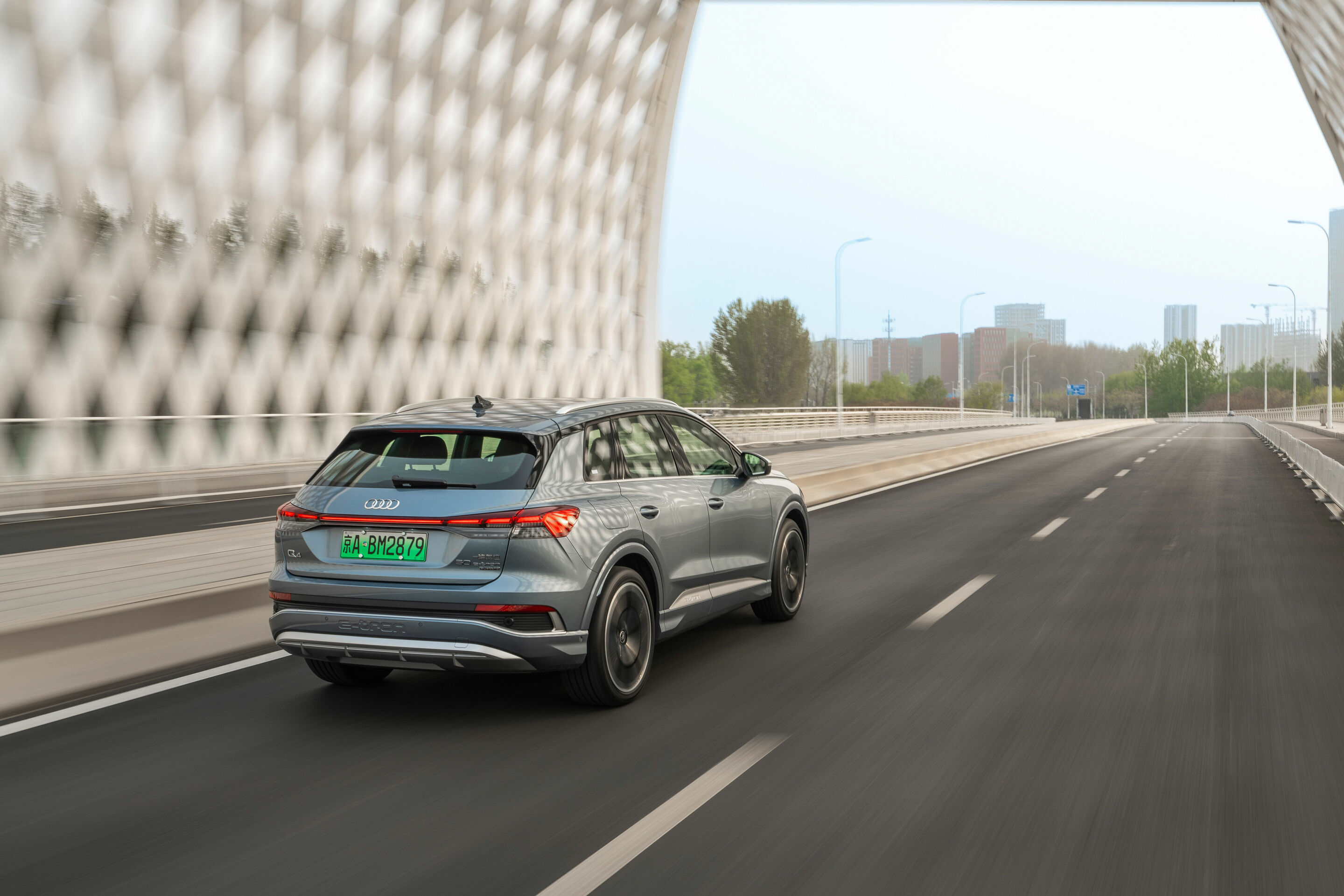 Audi Q4 e-tron - Audi Q4 e-tron on the Streets of Beijing