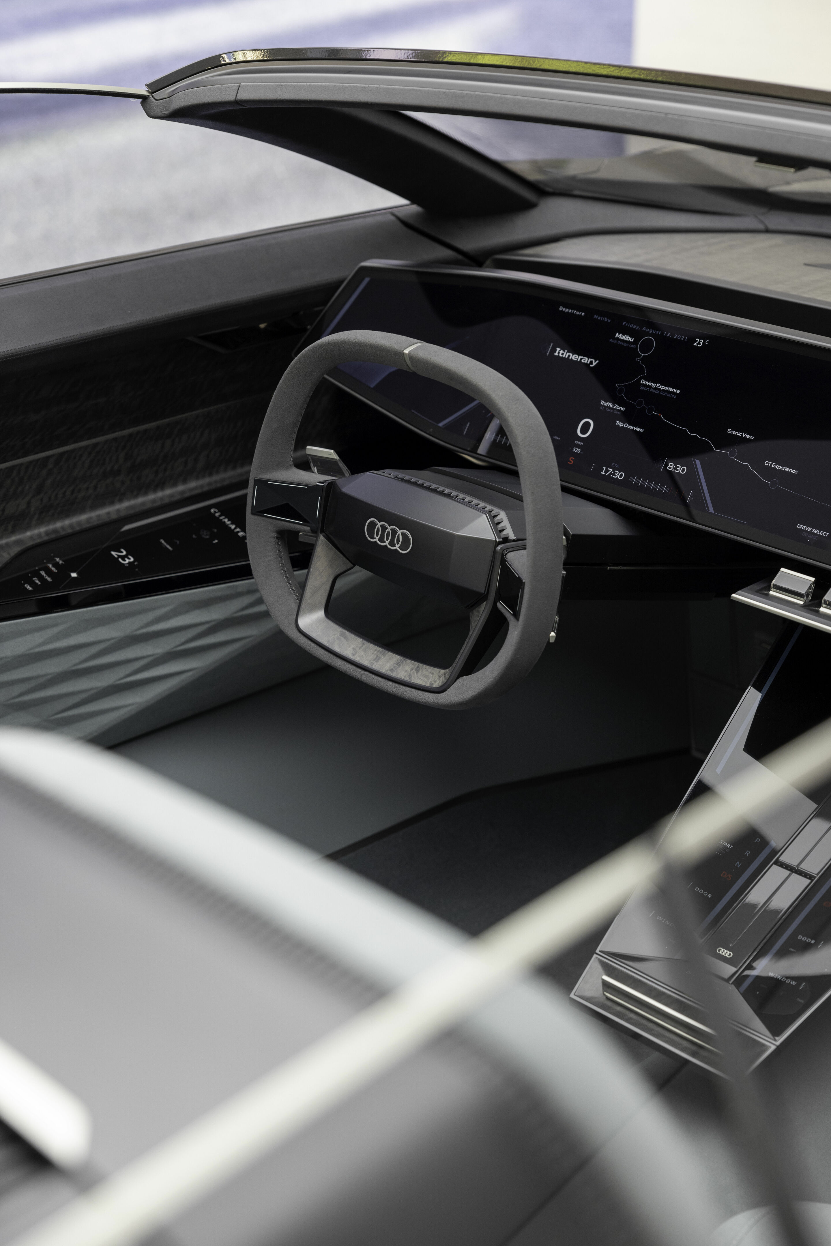 Milan Design Week 2023 - The cockpit of the future - a look inside the Audi skysphere concept