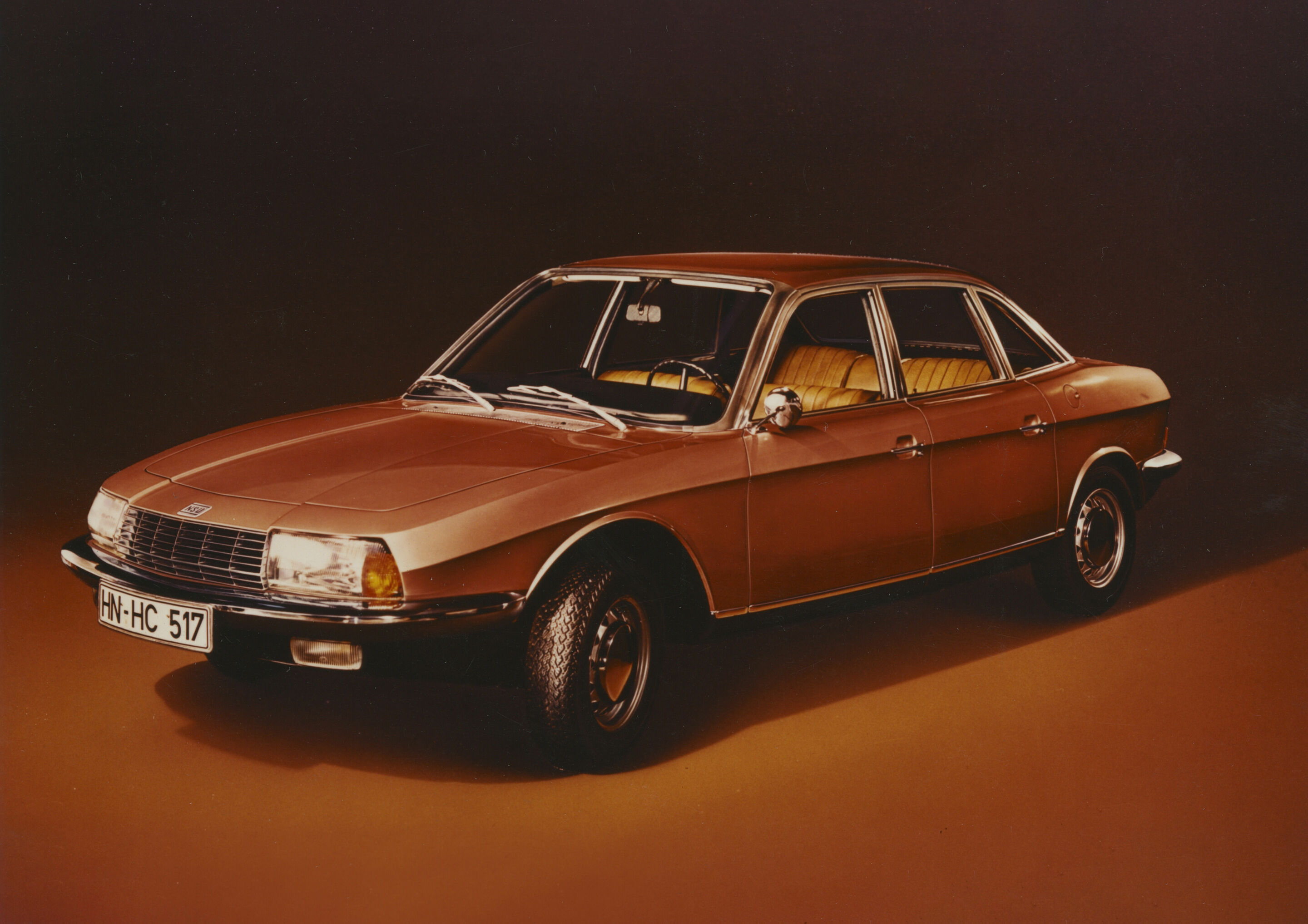 The NSU Ro 80 in sepia, 1969 - The NSU Ro 80 in sepia, 1969.