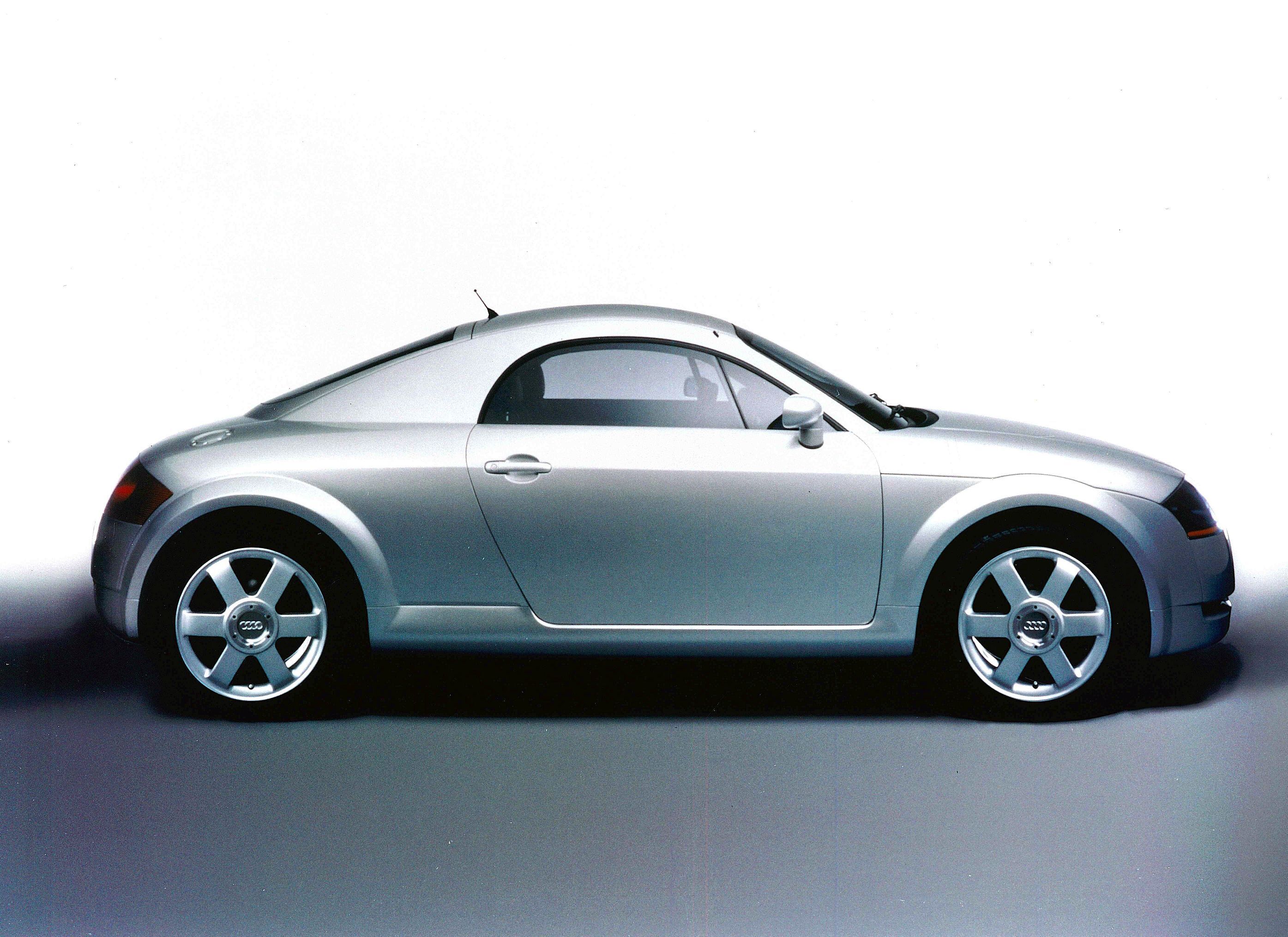 Zeitlose Designikone: Der Audi TT wird 25 Jahre (bis 2023) - Studie des Audi TT Coupé (Aufnahme 4).
