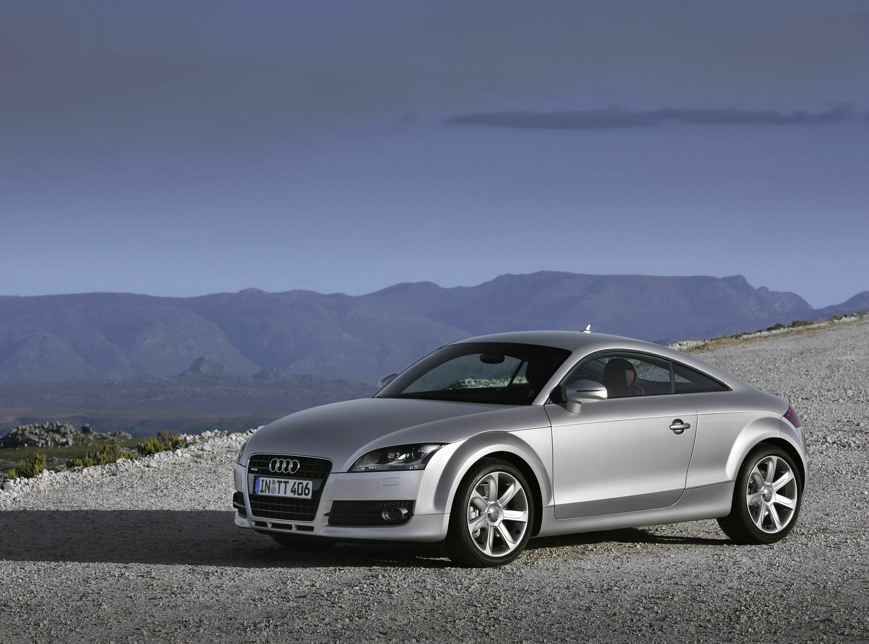 Zeitlose Designikone: Der Audi TT wird 25 Jahre - Audi TT Coupé, zweite Generation (Aufnahme 1).