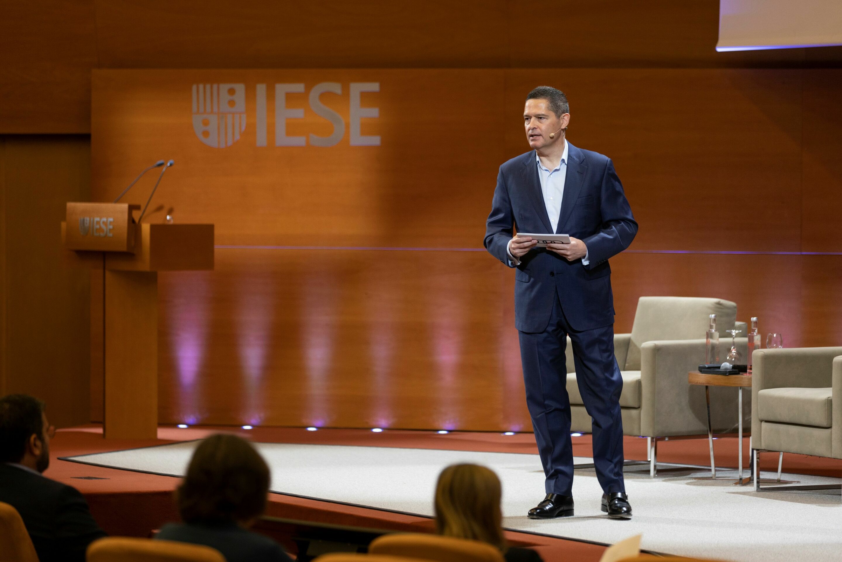 Xavier Ros, Member of the Board of Management of AUDI AG Human Resources - Xavier Ros at the 37th IESE Mobility Meeting in Barcelona