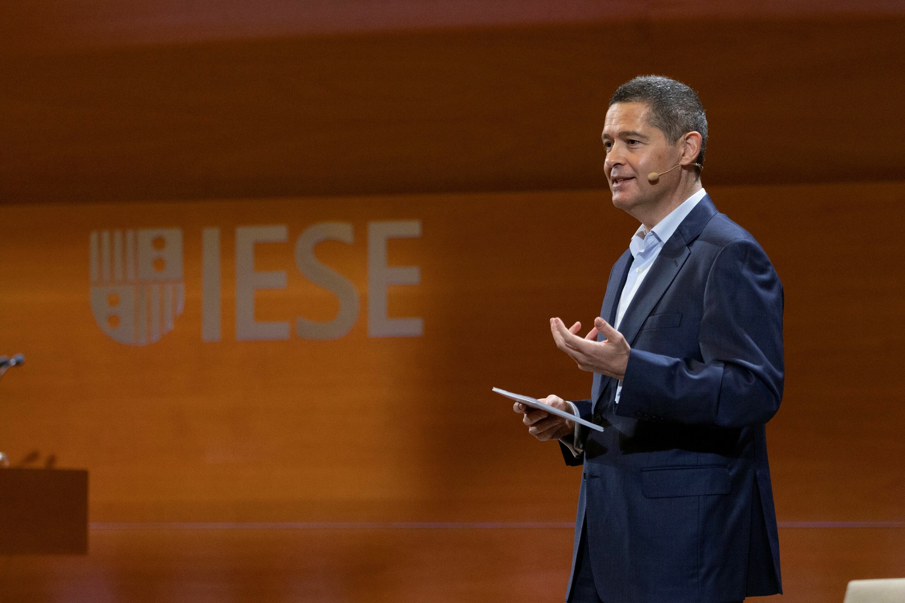 Xavier Ros, Member of the Board of Management of AUDI AG Human Resources - Xavier Ros at the 37th IESE Mobility Meeting in Barcelona