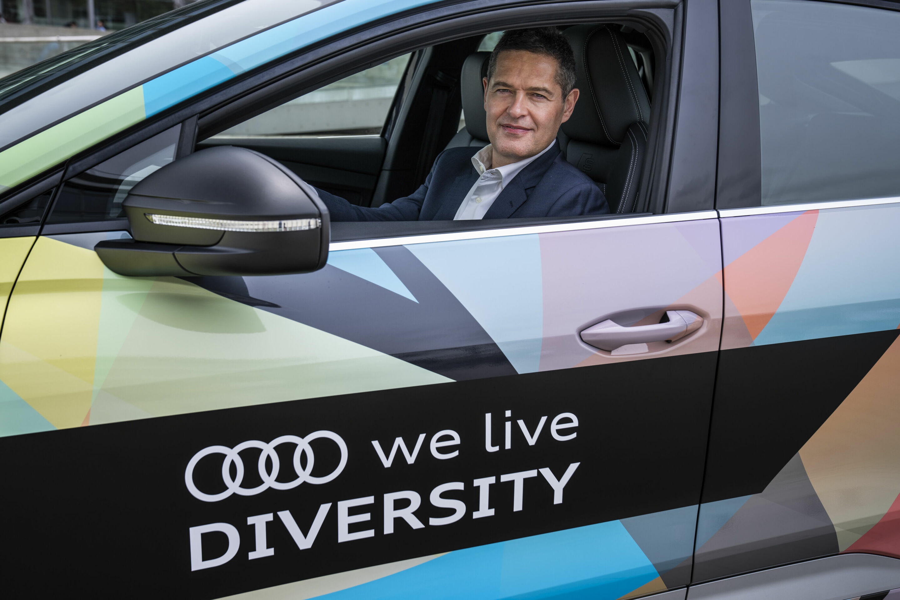 Audi steps up on diversity & inclusion - “We know that diversity is an important lever for innovation at Audi”: Xavier Ros, Member of the Board of Management for Human Resources, in the Diversity Audi Q4 e-tron.