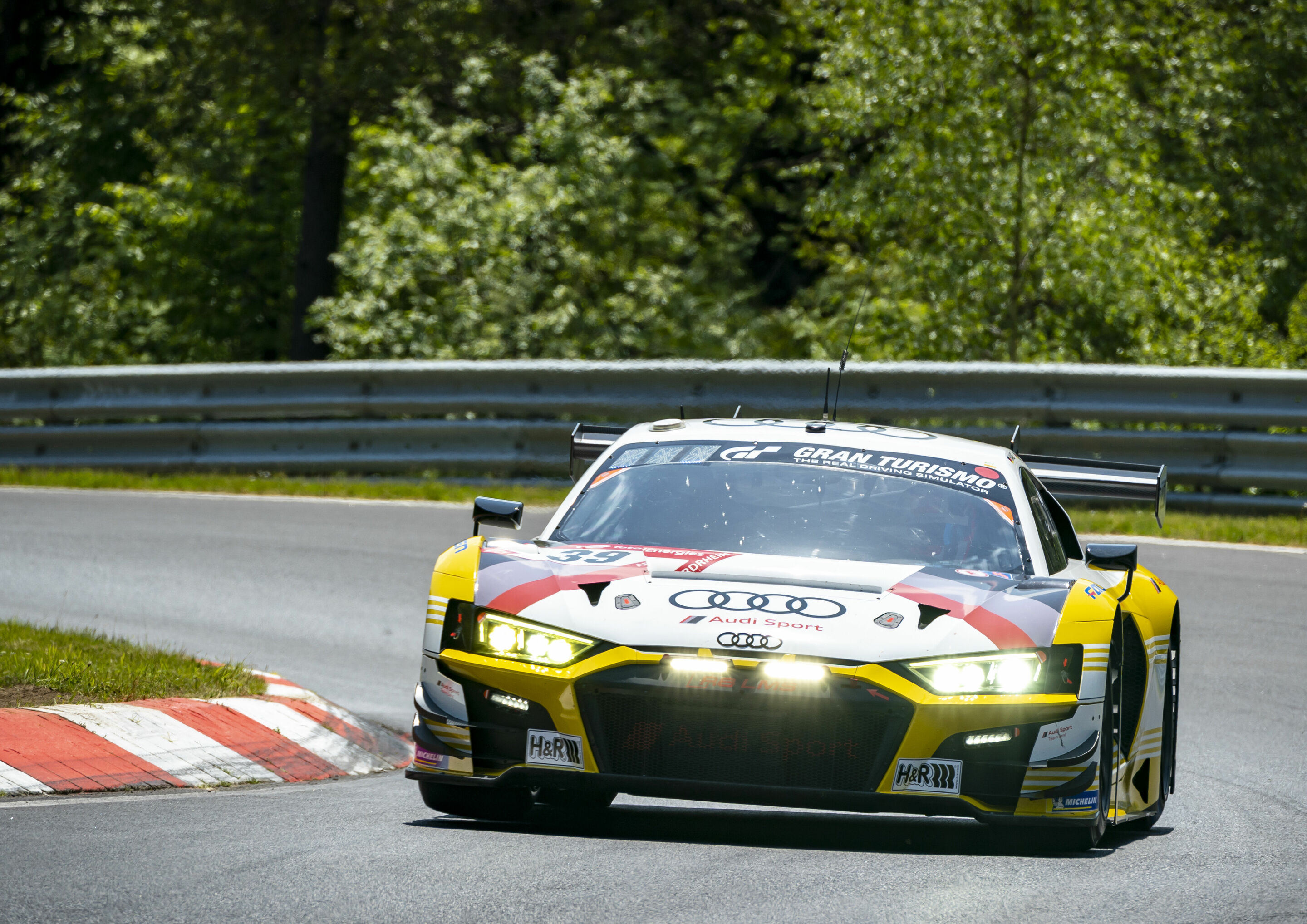 24h Nürburgring 2023 - Audi R8 LMS #39 (Audi Sport Team Land), Christopher Haase/Christopher Mies/Patric Niederhauser