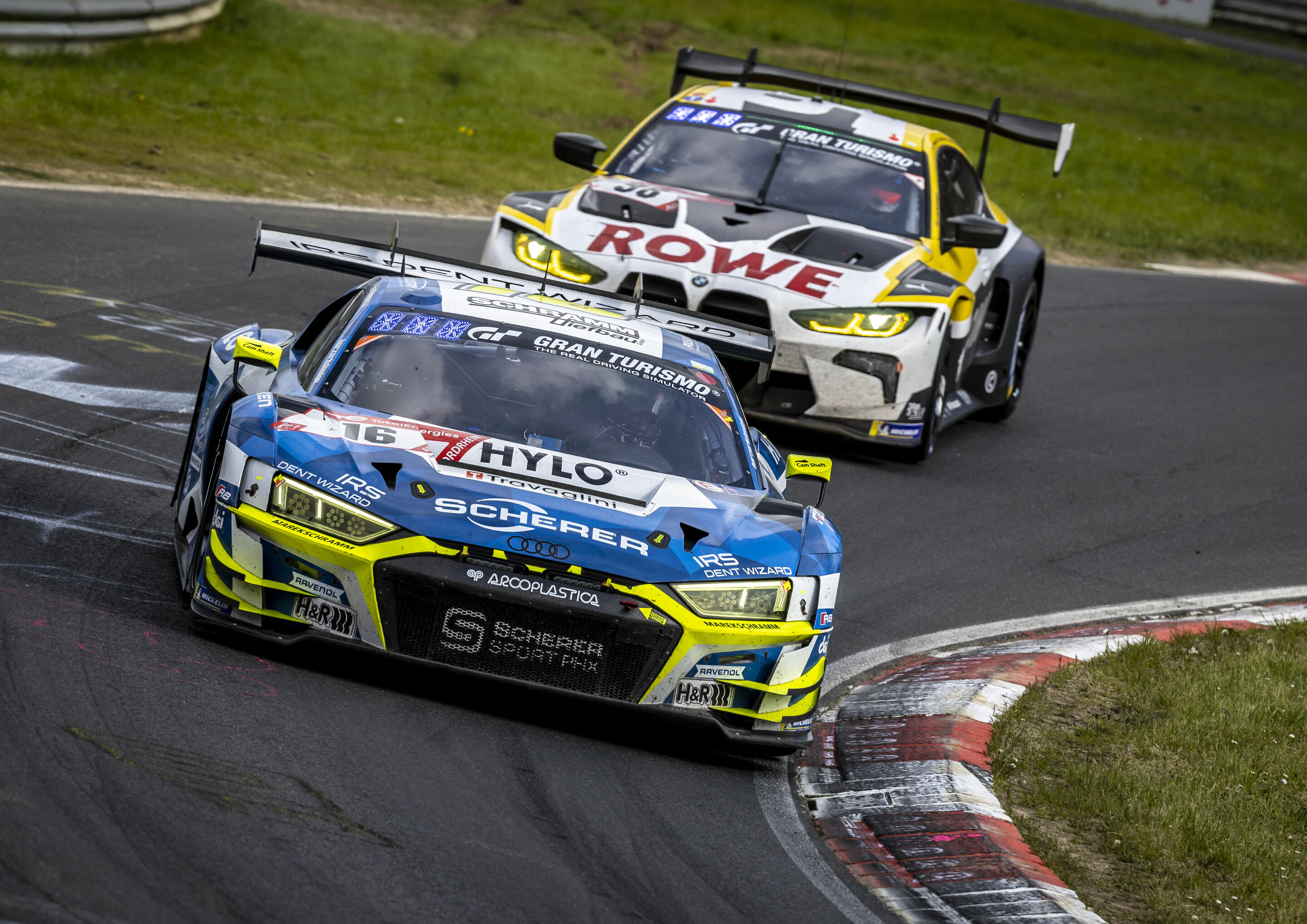 24h Nürburgring 2023 - Audi R8 LMS #16 (Scherer Sport PHX), Michele Beretta/Ricardo Feller/Kim-Luis Schramm/Markus Winkelhock