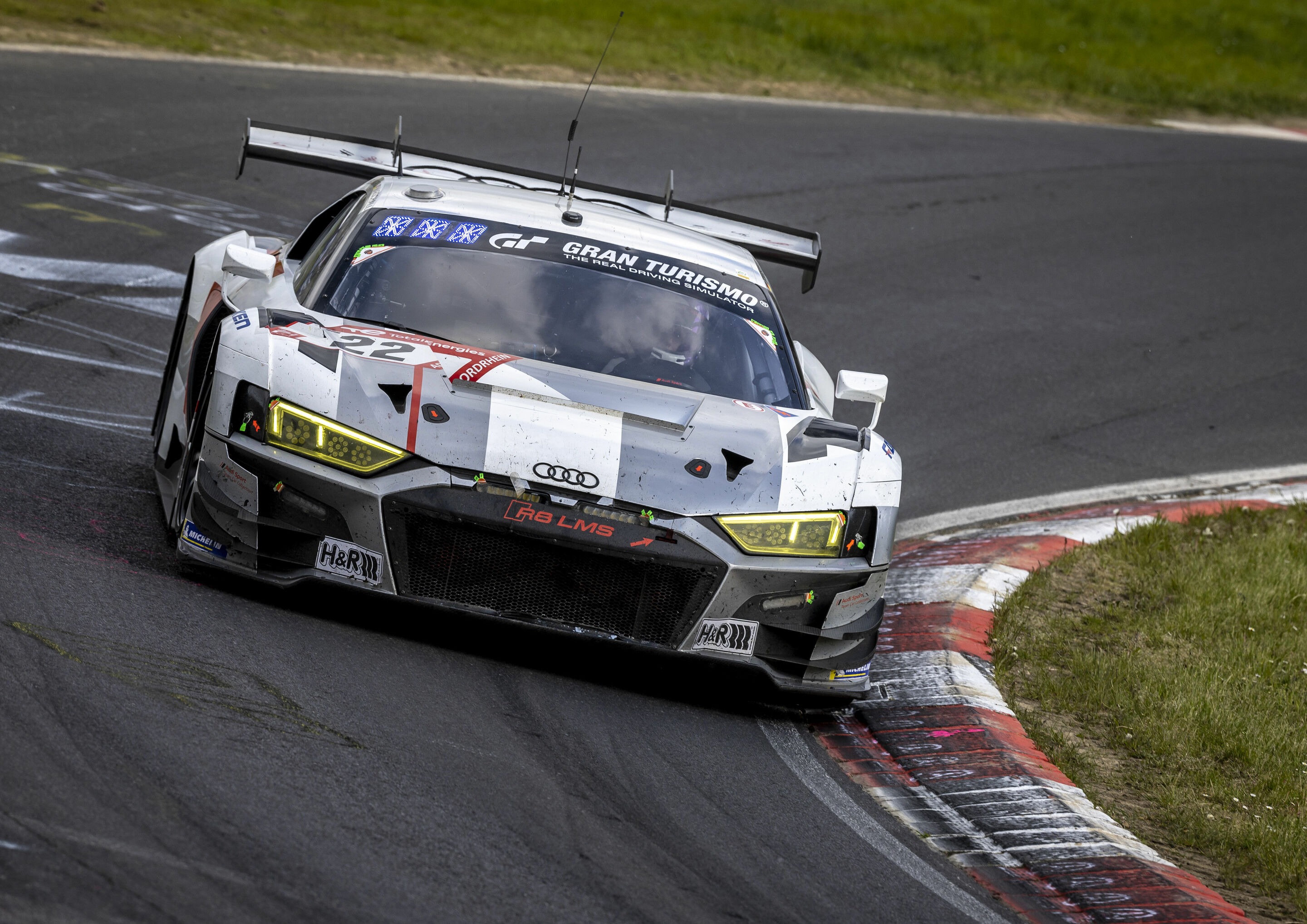 24h Nürburgring 2023 - Audi R8 LMS #22 (Audi Sport Team Car Collection), Luca Engstler/Max Hofer/Gilles Magnus/Dennis Marschall